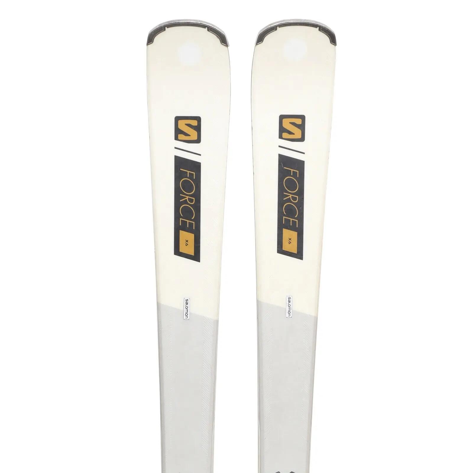 RECONDITIONNE - Ski Salomon S Force X6 + Fixations 1/4
