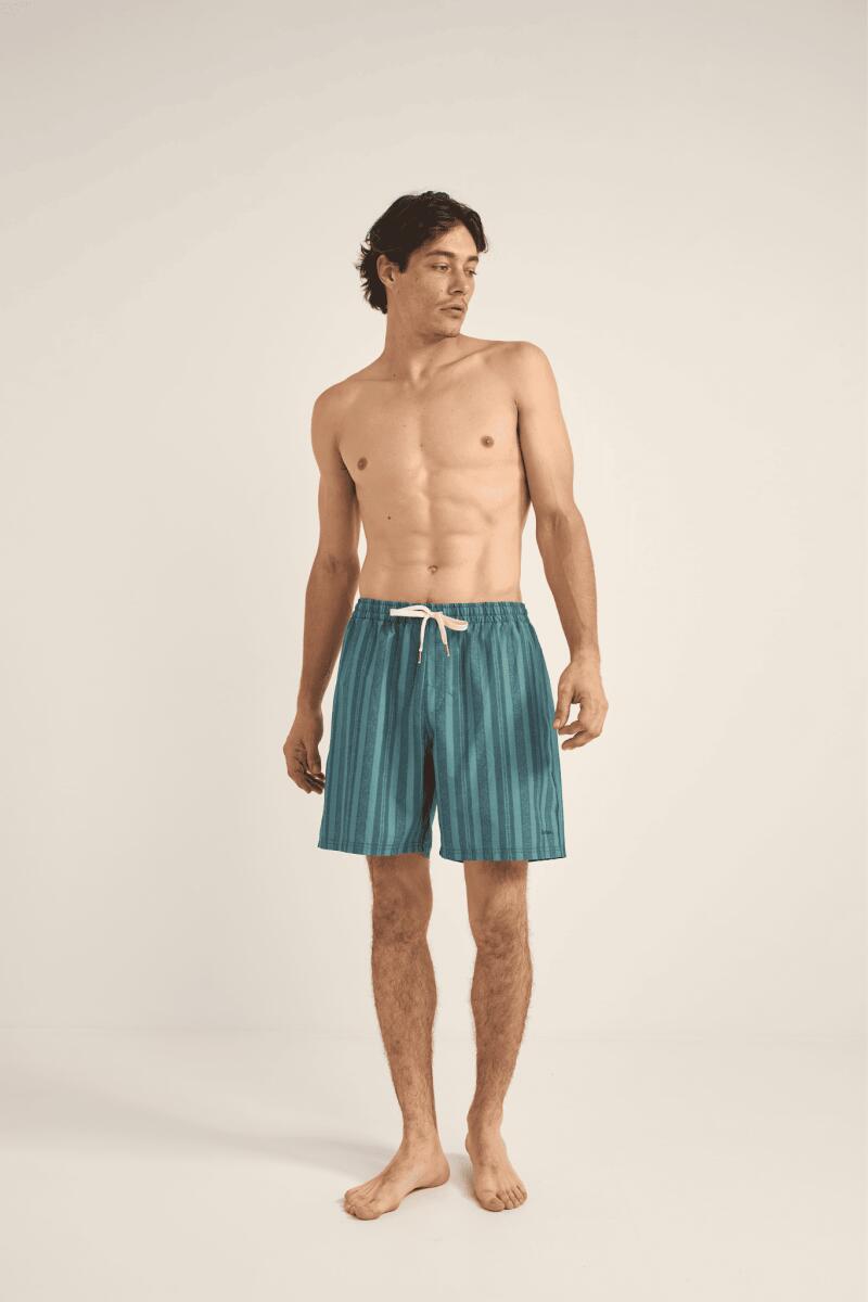 Padrão Paisley - Calções de Praia Homem 4/4