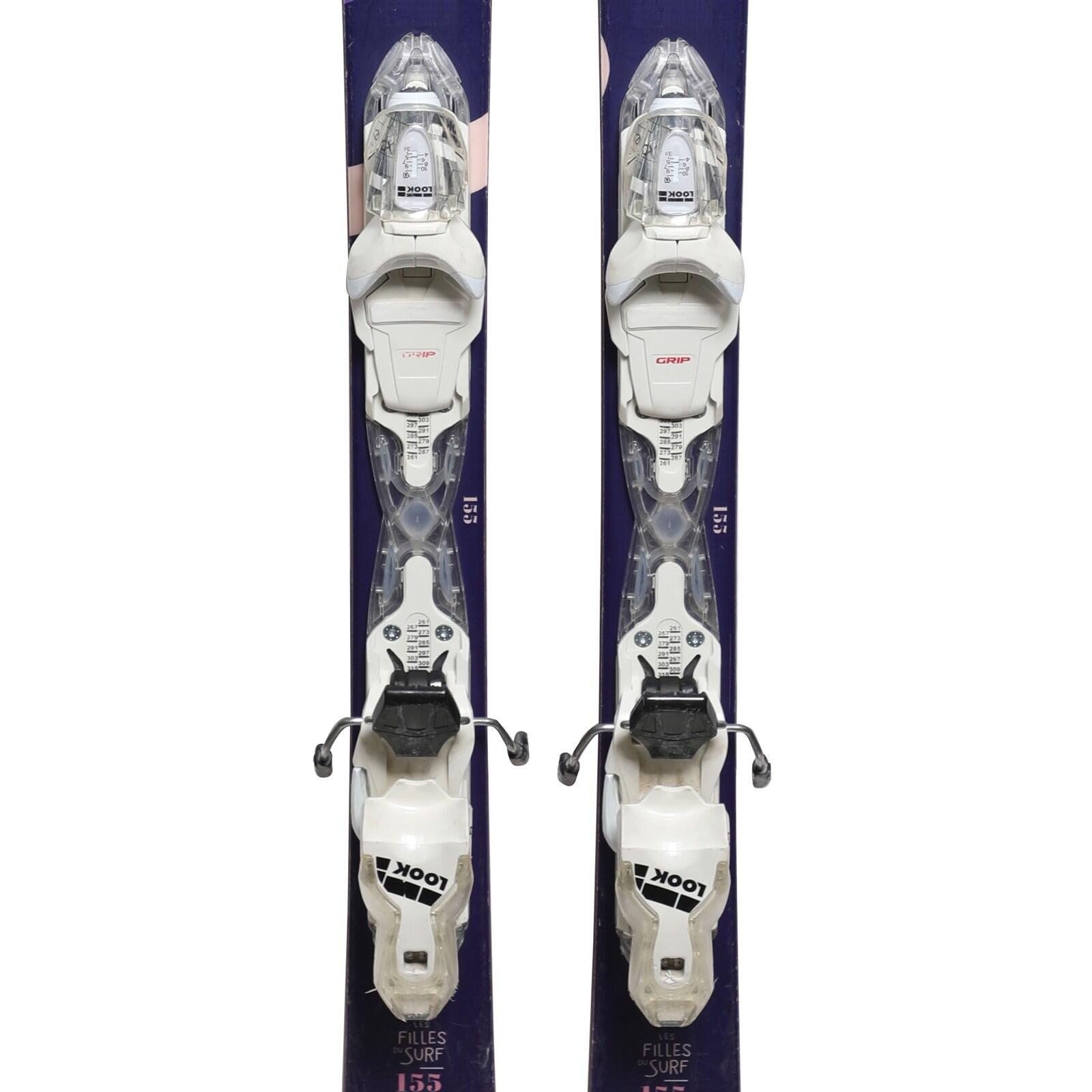 TWEEDEHANDS - Ski Occasion Dynastar Exclusive Fluid Limited + Fixations - GOEDE 3/4
