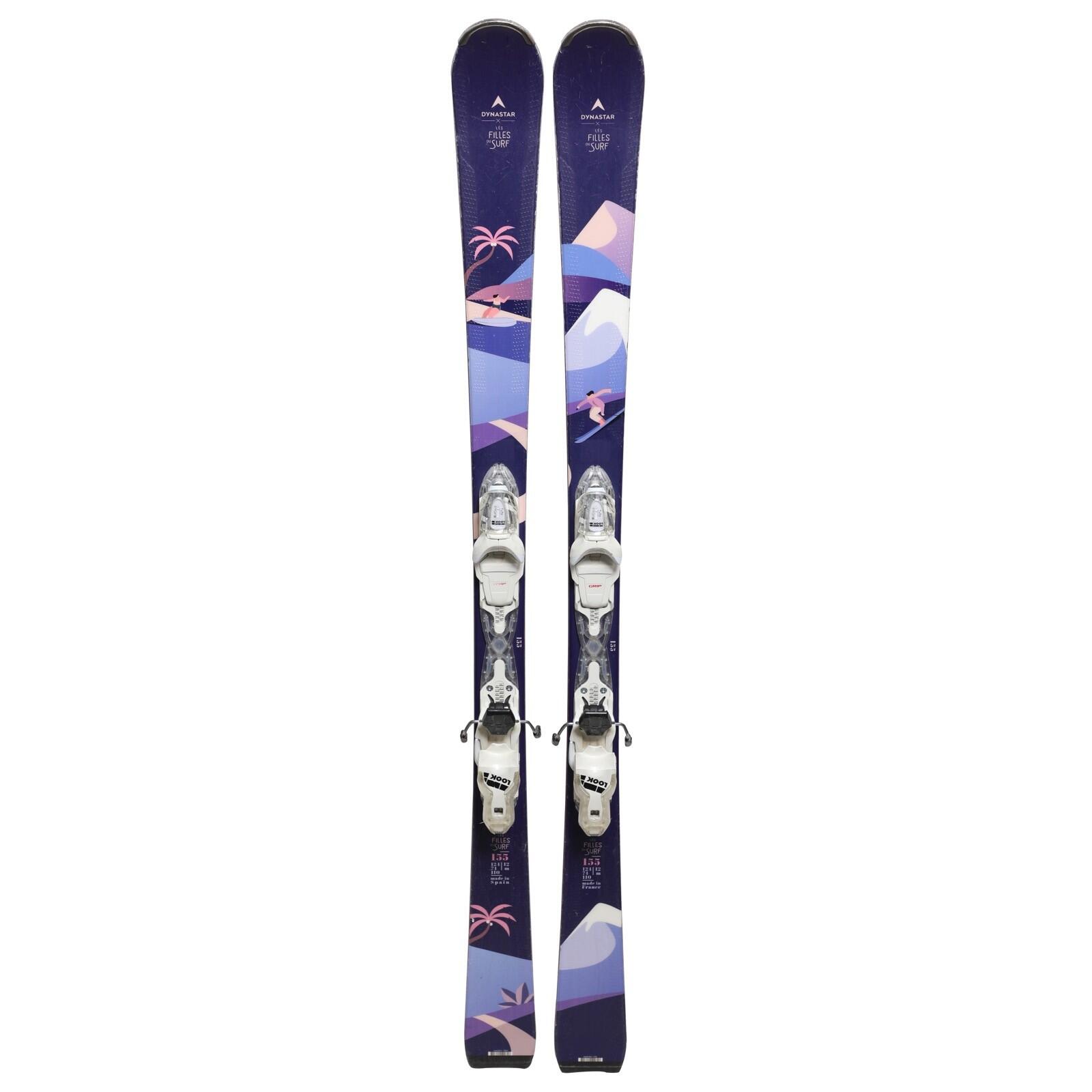 TWEEDEHANDS - Ski Occasion Dynastar Exclusive Fluid Limited + Fixations - GOEDE 2/4