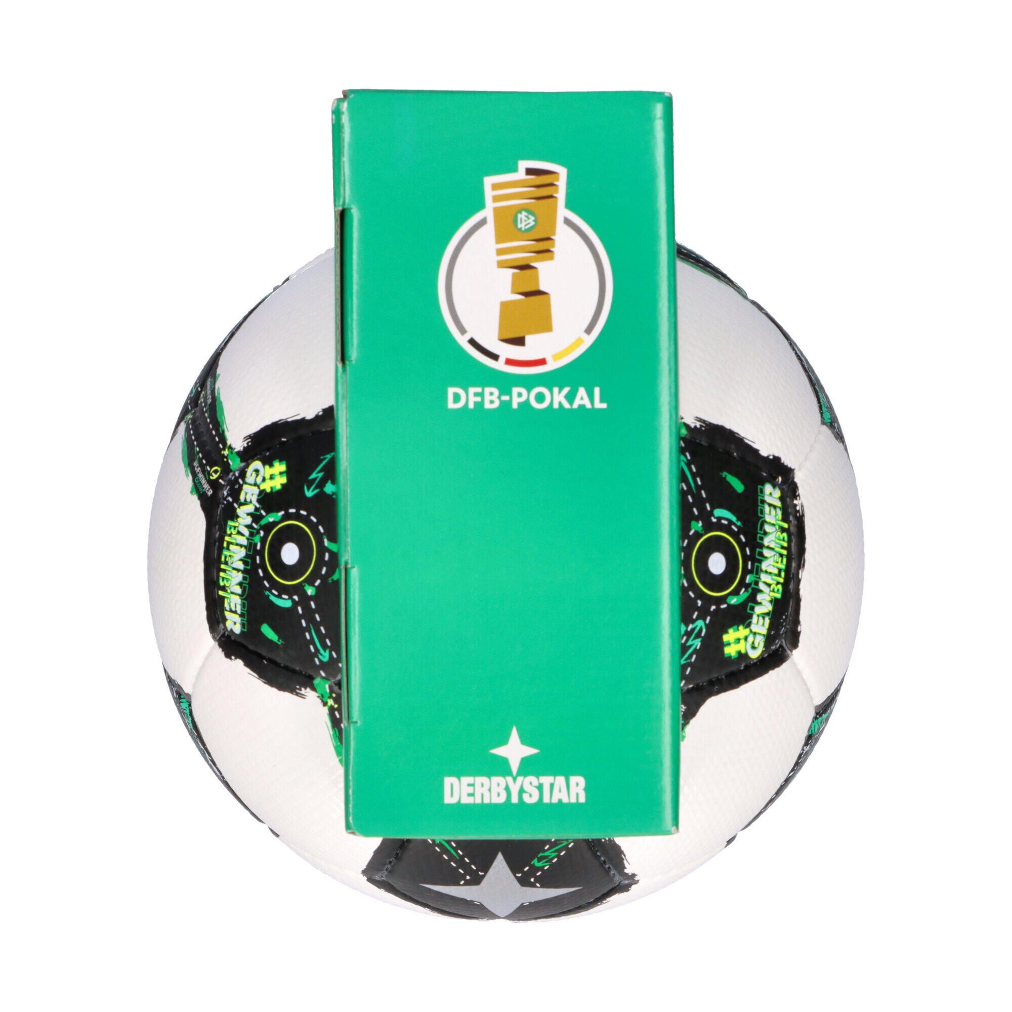 Pallone da calcio Derbystar DFB Pokal Brillant APS v25 25/26 2/3