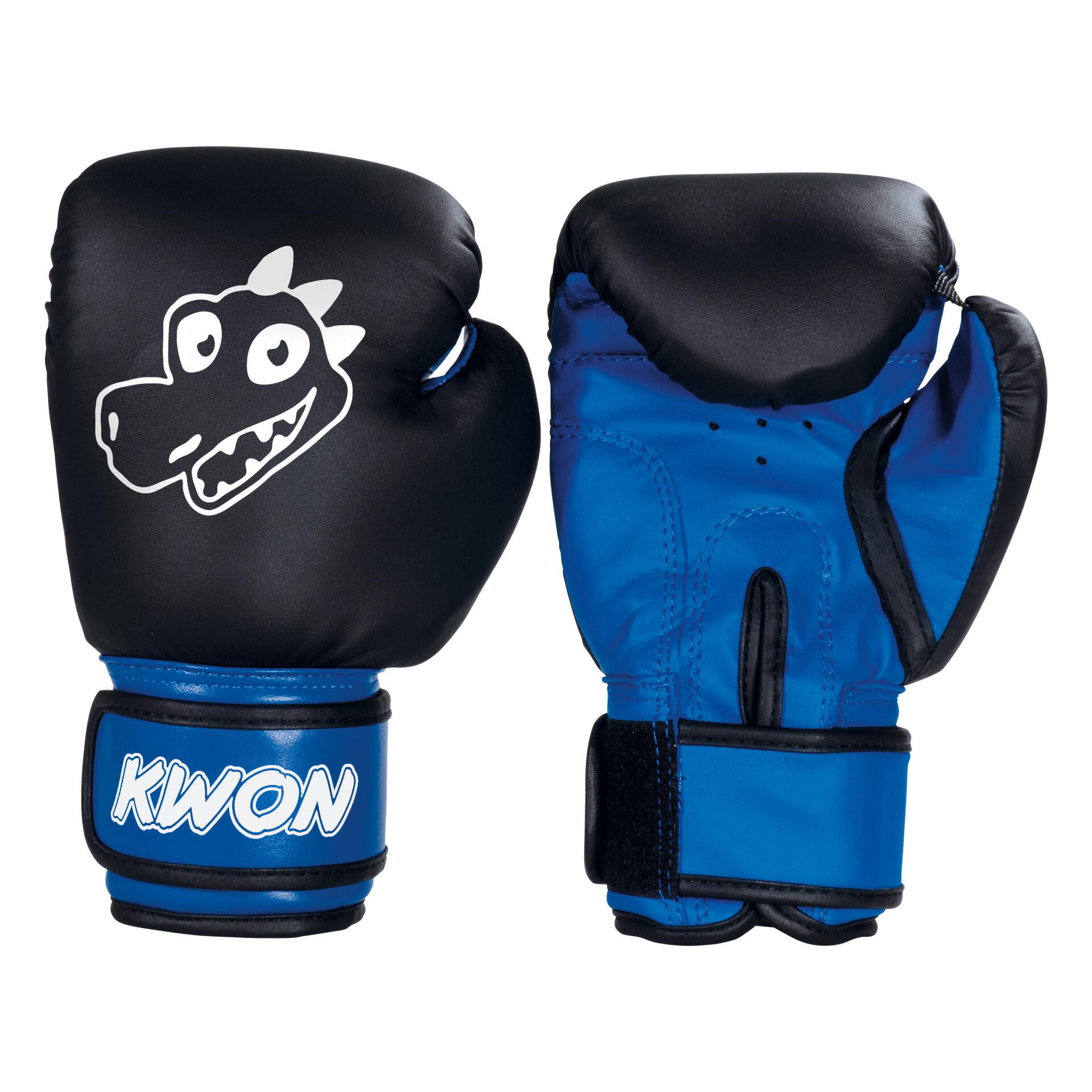 Guantoni Da Boxe Per Bambini Kwon Mini Cobra 6 Once - Nero/Rosso