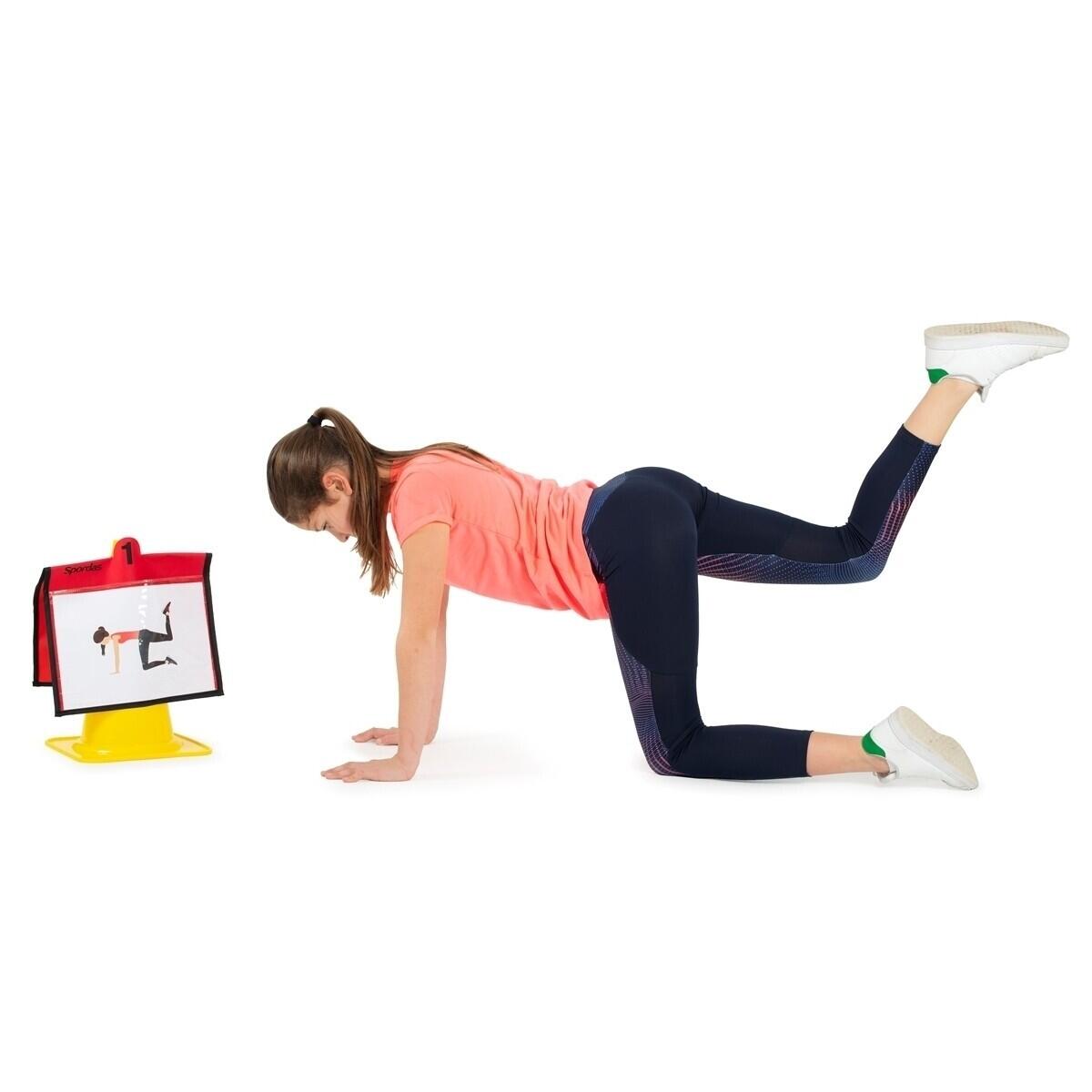 Pettorine a cono per l'allenamento Spordas (x6) 4/4