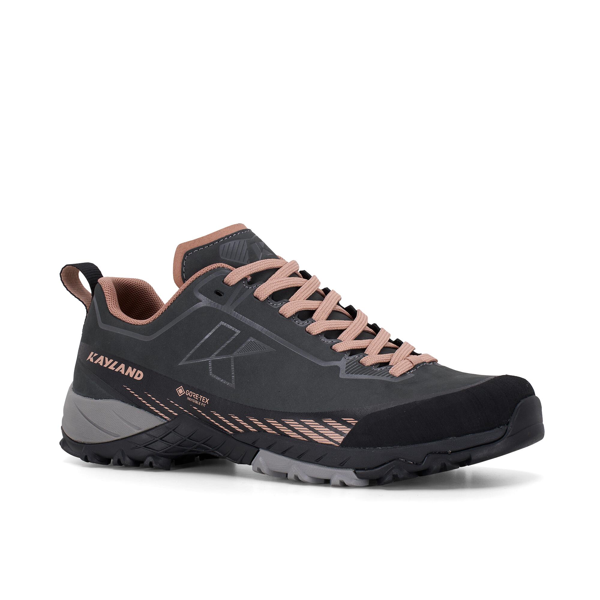 Dames wandelschoen TUONO LEATHER W'S GTX Donkergrijs Roze 3/5