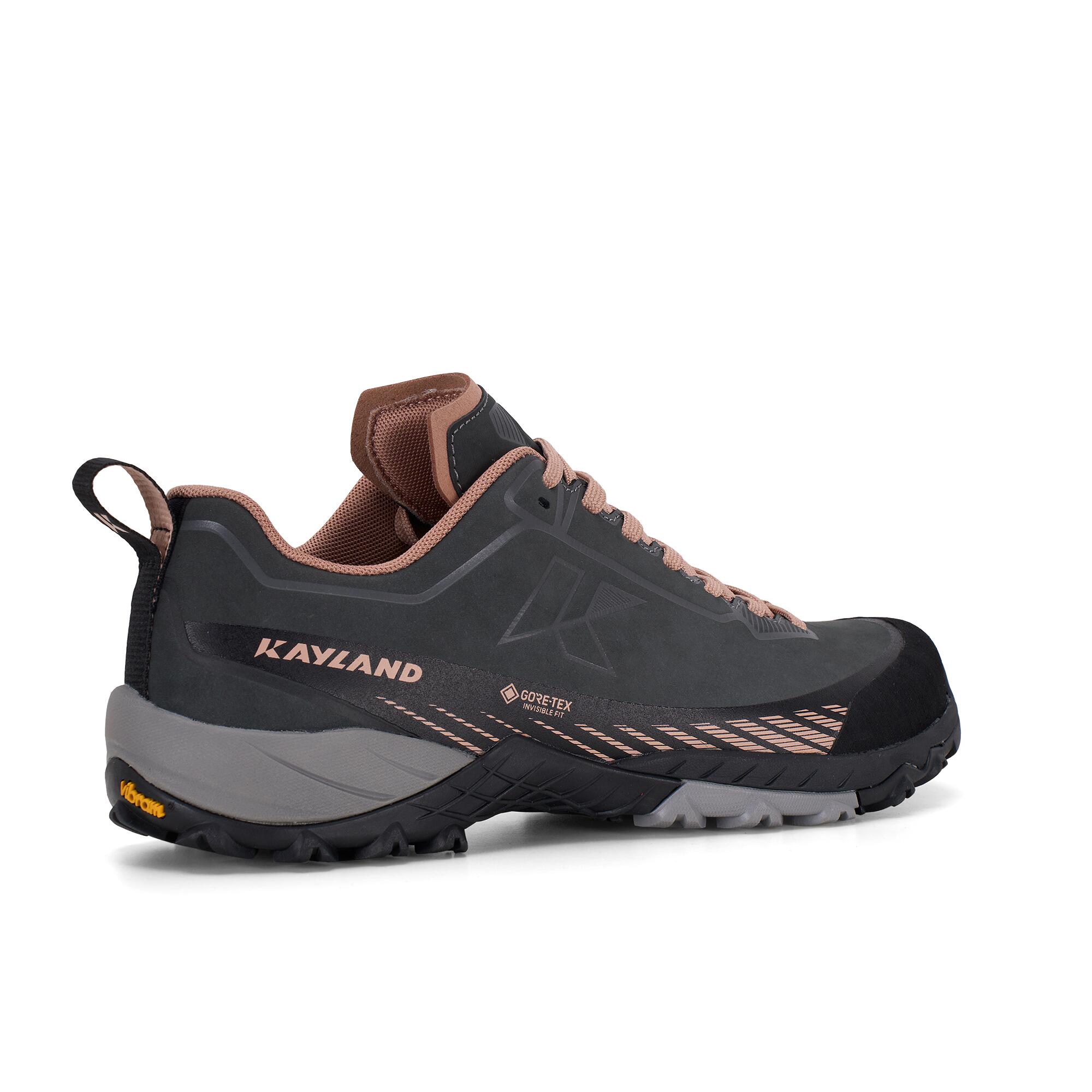 Dames wandelschoen TUONO LEATHER W'S GTX Donkergrijs Roze 4/5