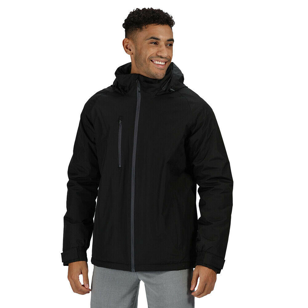 Mens Honestly Made Insulated Jacket (Black) 1/4