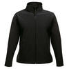 Chaqueta softshell modelo Ablaze para imprimir para chica/mujer Negro/Negro