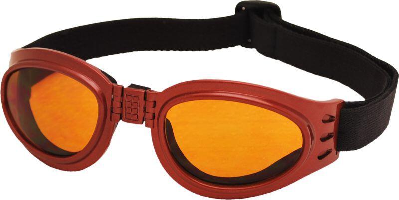 ZZFACTOY Óculos táticos vermelhos dobráveis para aventuras de inverno