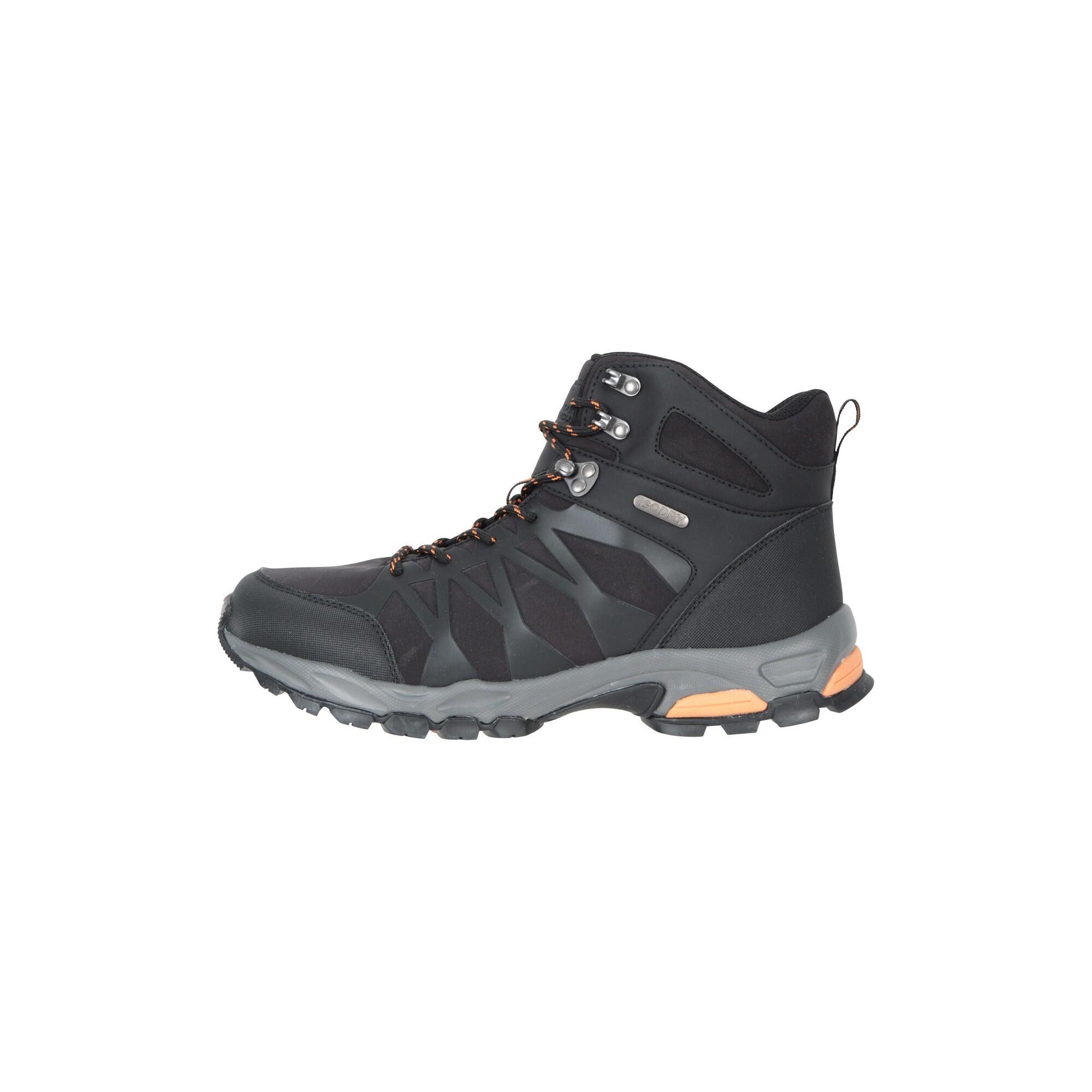 Scarponi Da Trekking Softshell Uomo Mountain Warehouse Trekker II Nero 3/4