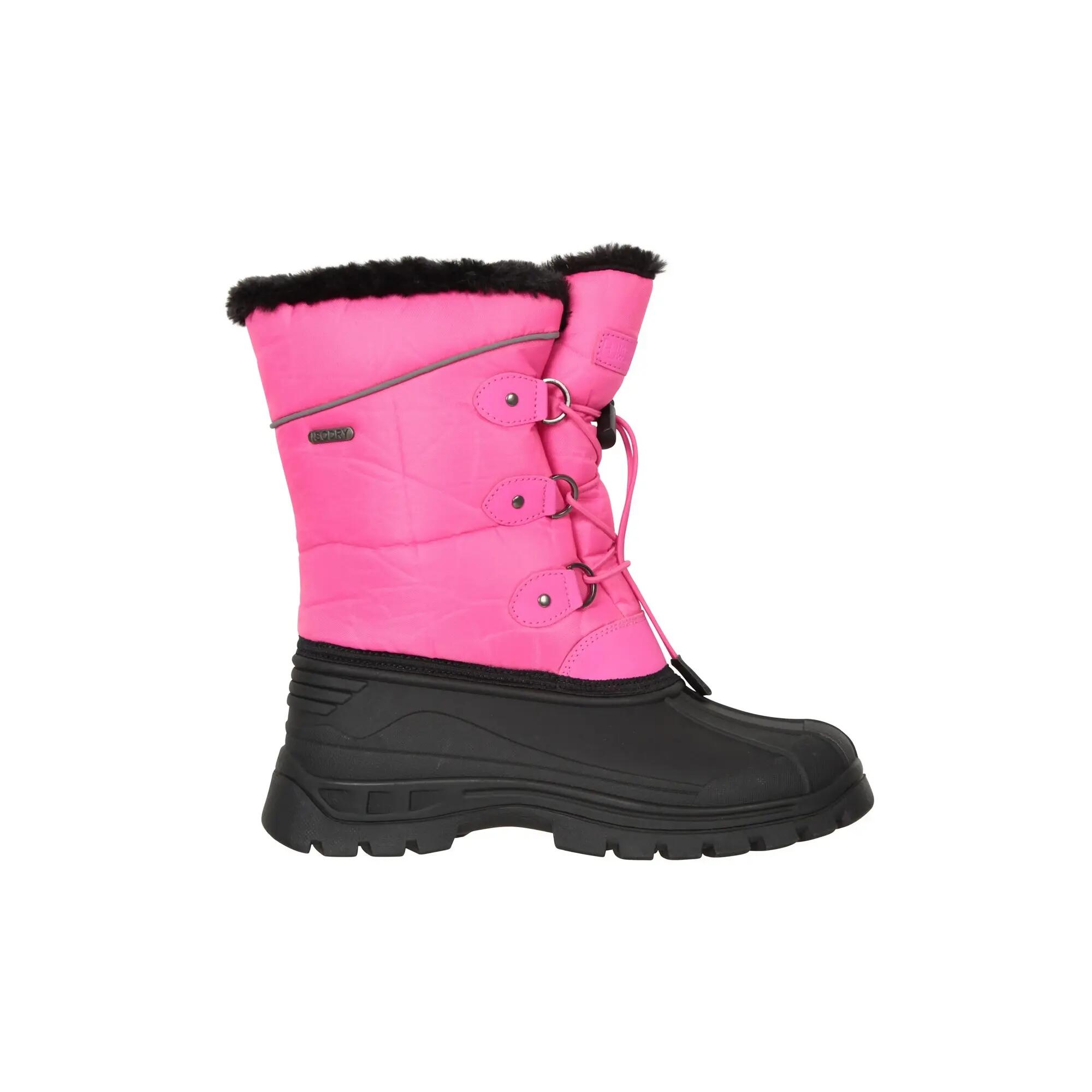 Stivali Da Neve Bambini Mountain Warehouse Whistler Adaptive Rosa 3/4