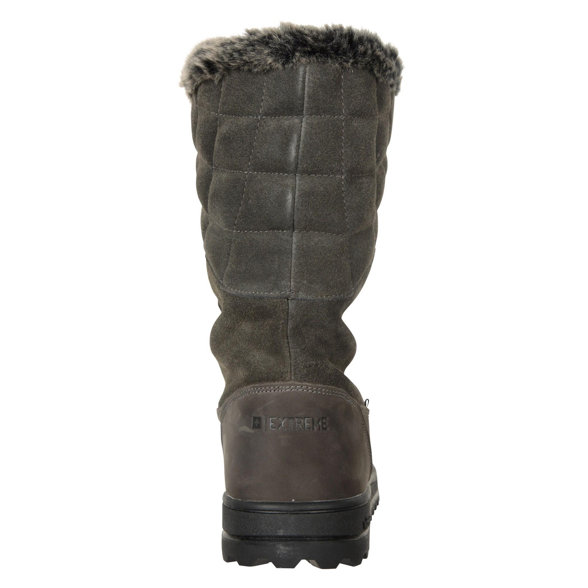 Stivali Da Neve Pelle Donna Mountain Warehouse Vostok Grigio 2/4