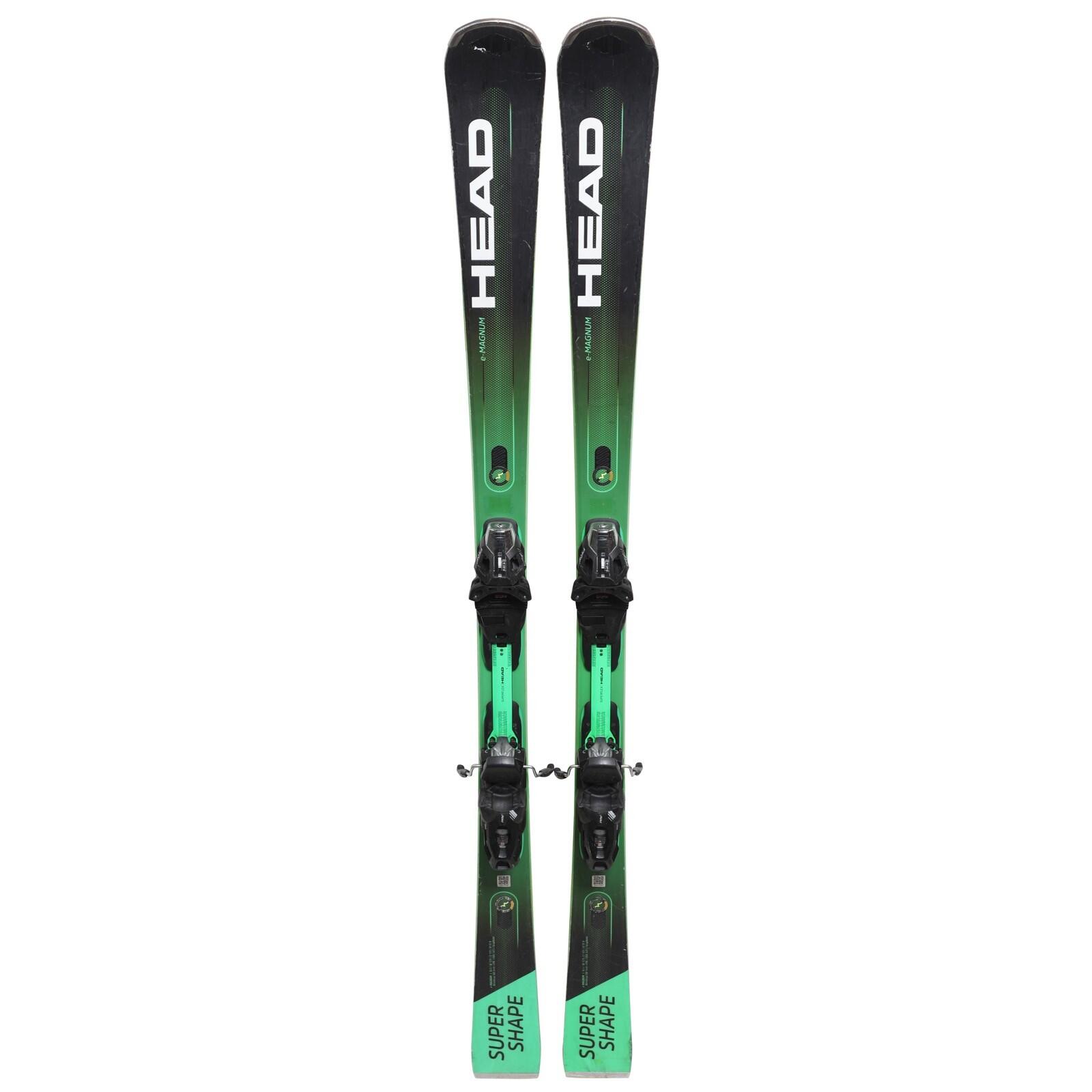 RECONDITIONNE - Ski Head Supershape E Magnum + Fixations 2/4