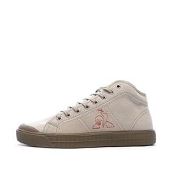 Baskets Beige Homme Le Coq Sportif Tennis Mid Vetra