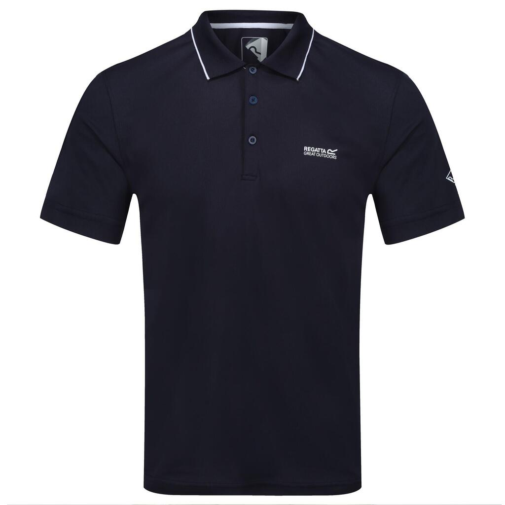 Mens Maverick V Active Polo Shirt (Navy)