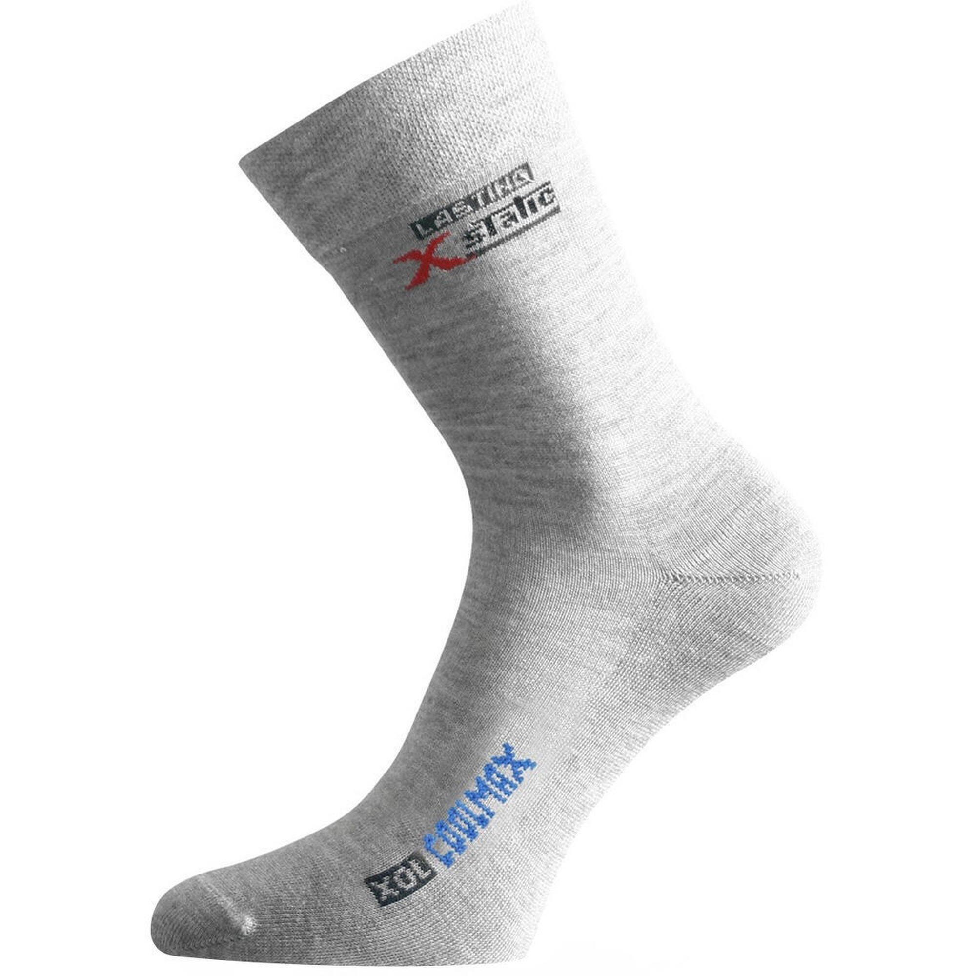 Lasting - Chaussettes Fonctionnelles Xol - Chaussettes - Gris - Decathlon