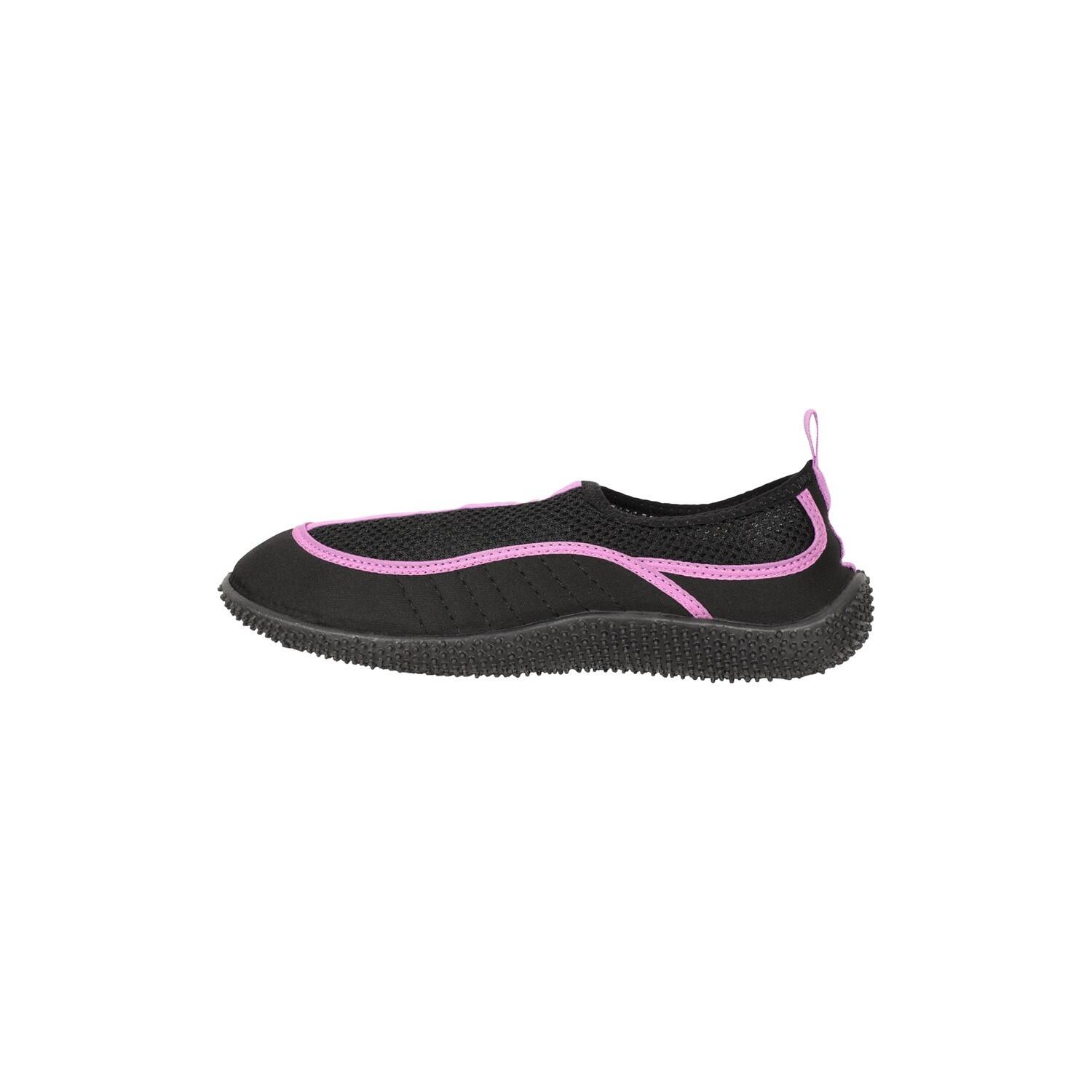 Schwimmschuhe Damen Flieder 3/4
