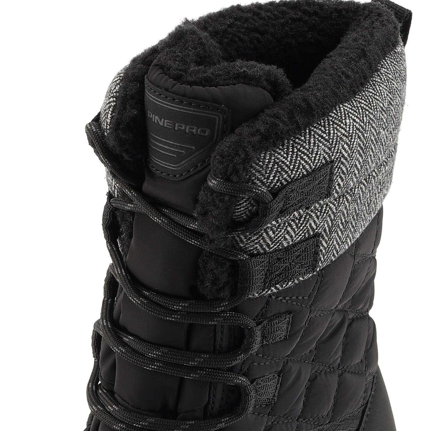 Buty damskie zimowe ocieplane wodoodporne Alpine Pro Kowa 4/6