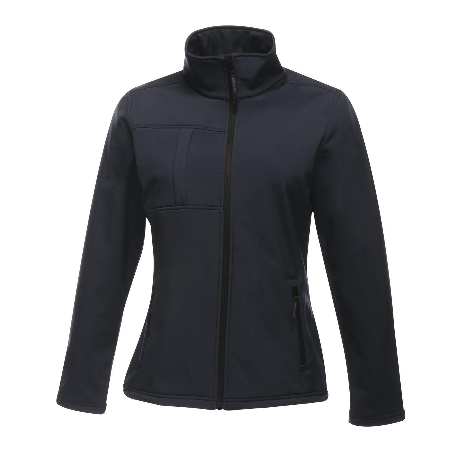 Professional Womens/Ladies Octagon II Waterproof Softshell Jacket (Navy/Seal 1/4