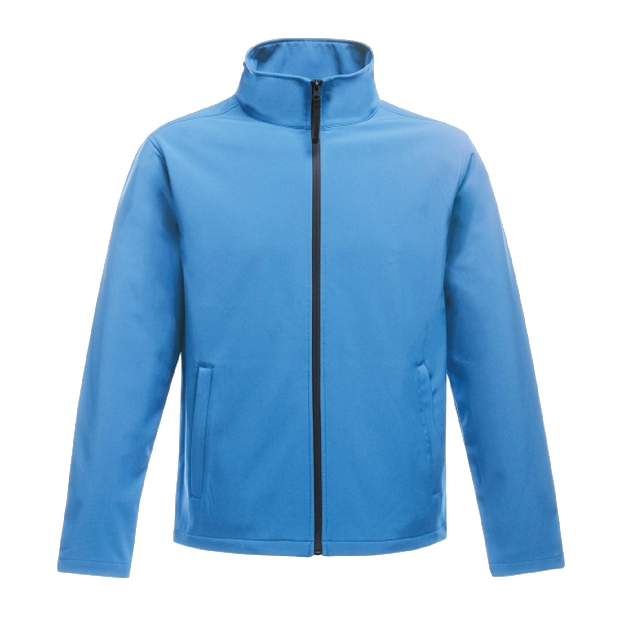 Womens/Ladies Ablaze Printable Softshell Jacket (French Blue/Navy ...