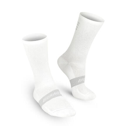 Radsocken Sommer Atmungsaktiv Unisex - Weiß