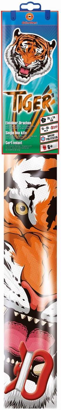 Pipa infantil Gunther Tiger GU1153 Laranja 70 x 74 cm 2/2