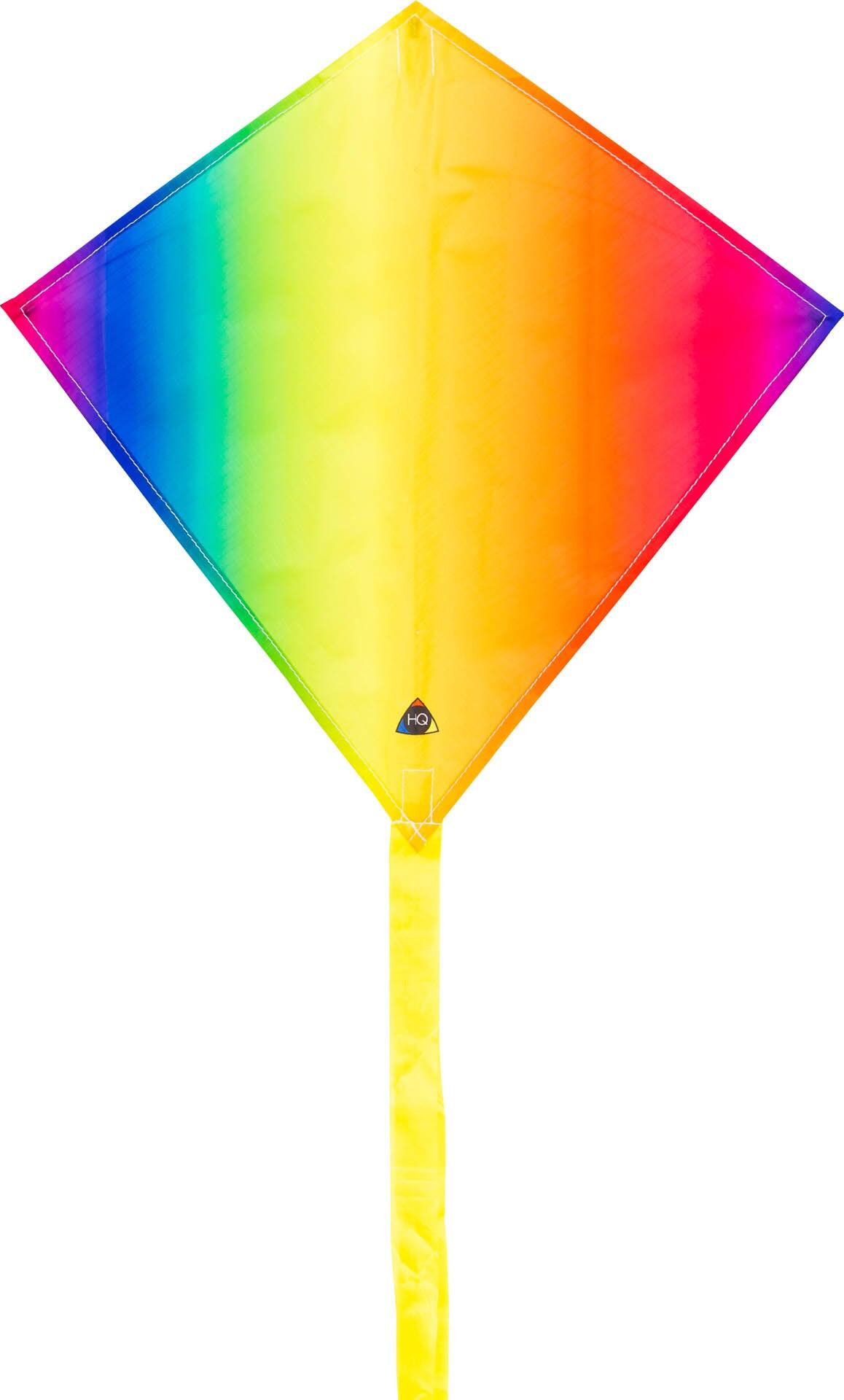 HQ Aquilone per bambini HQ Mini Eddy Rainbow 100405 Arcobaleno 40 x 40 cm