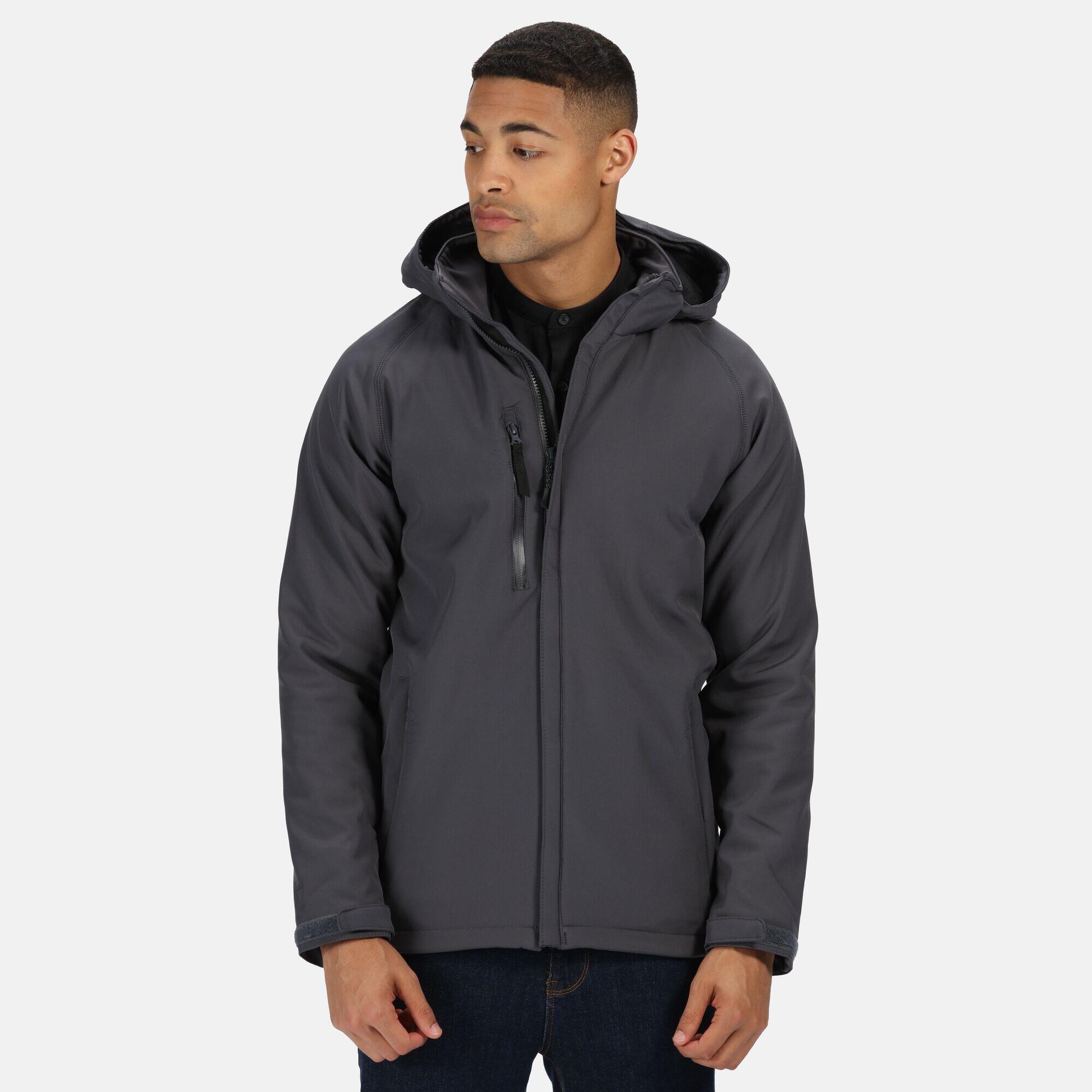 Mens Repeller XPro Softshell Jacket (Seal Grey) 4/5