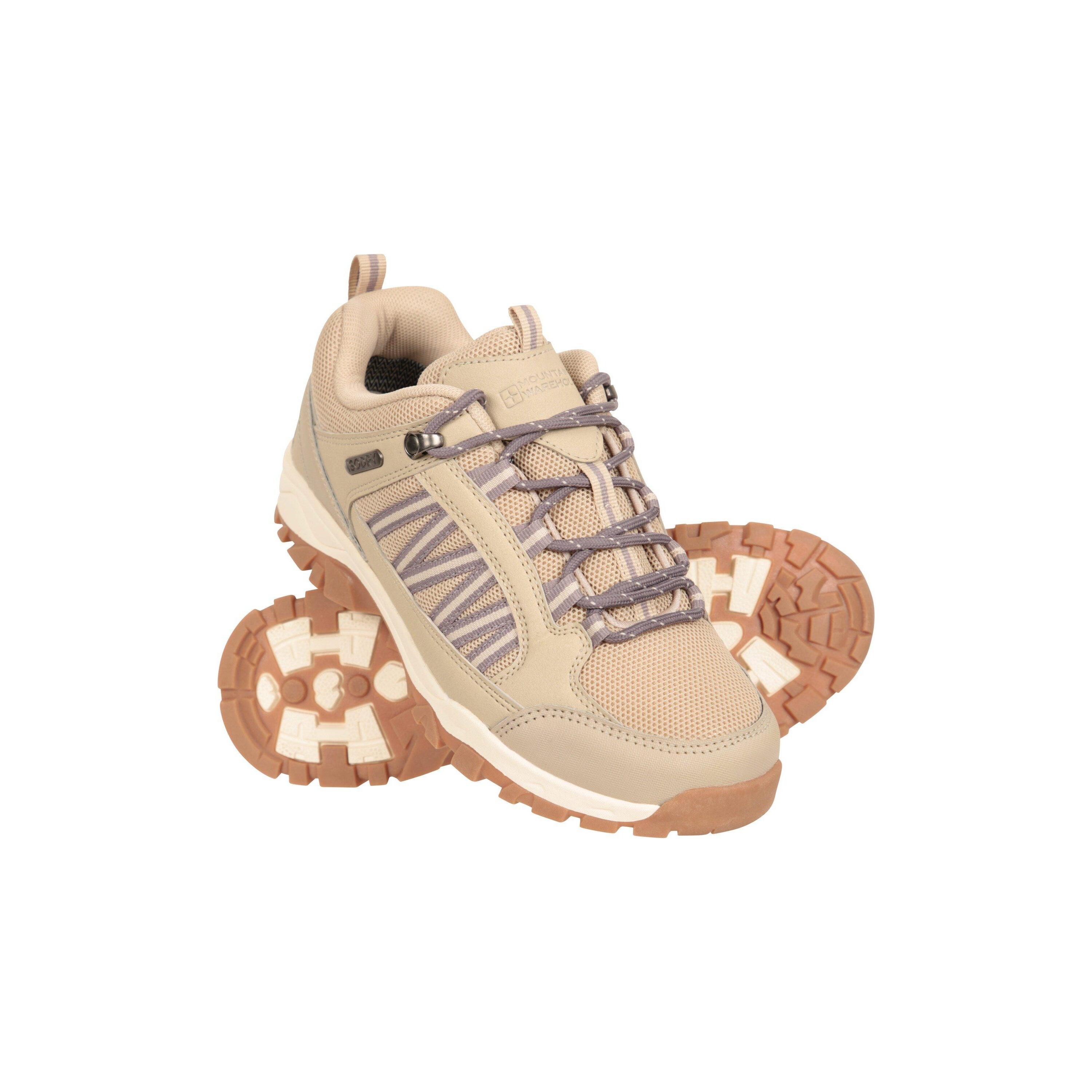 MOUNTAIN WAREHOUSE Womens/Ladies Path Waterproof Outdoor Walking Shoes (Taupe)