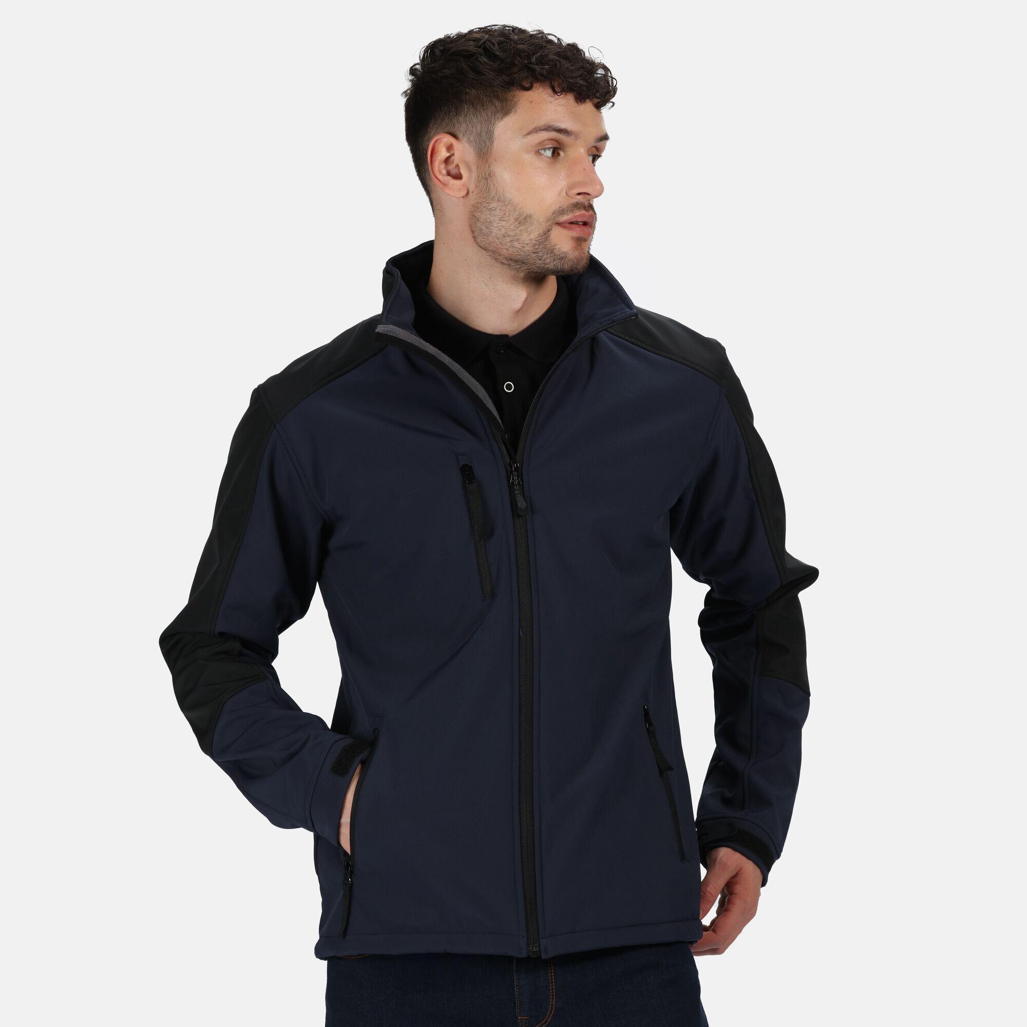 Mens Hydroforce 3Layer Softshell Jacket (Wind Resistant, Water Repellent & 2/5