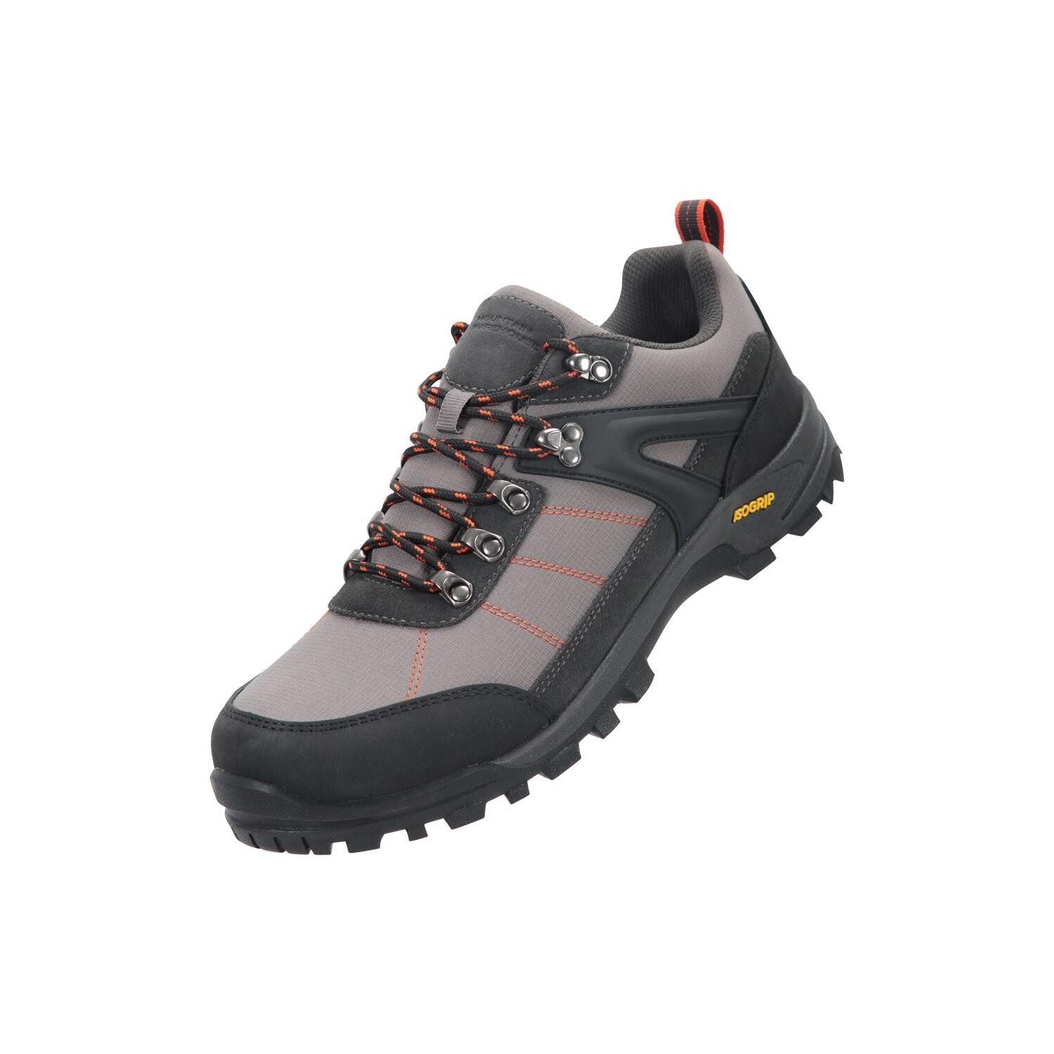 MOUNTAIN WAREHOUSE Scarpe Da Passeggio Pelle Scamosciata Uomo Mountain Warehouse Storm Grigio Scuro
