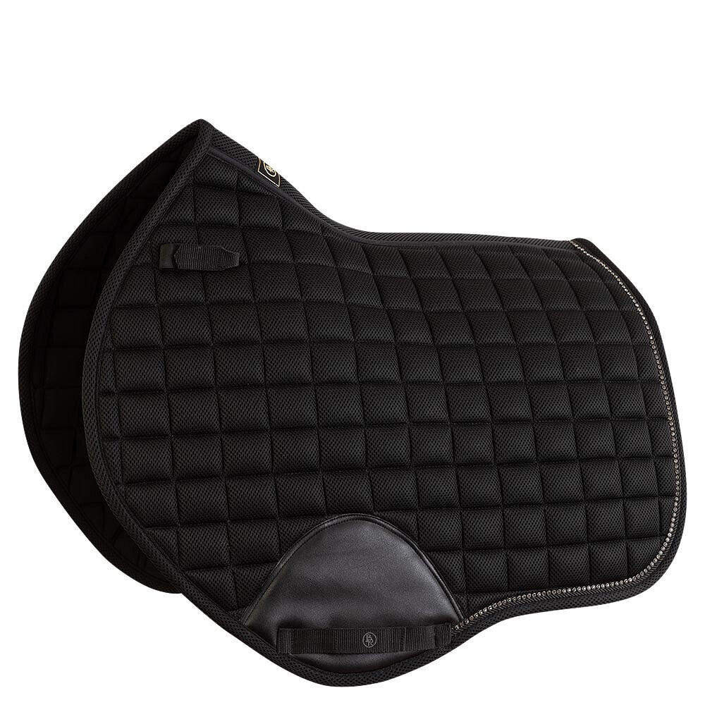 Br - Tapis De Cso Br Equitation Ace Flow - Tapis De Selle - Gris|noir - Fs - Decathlon