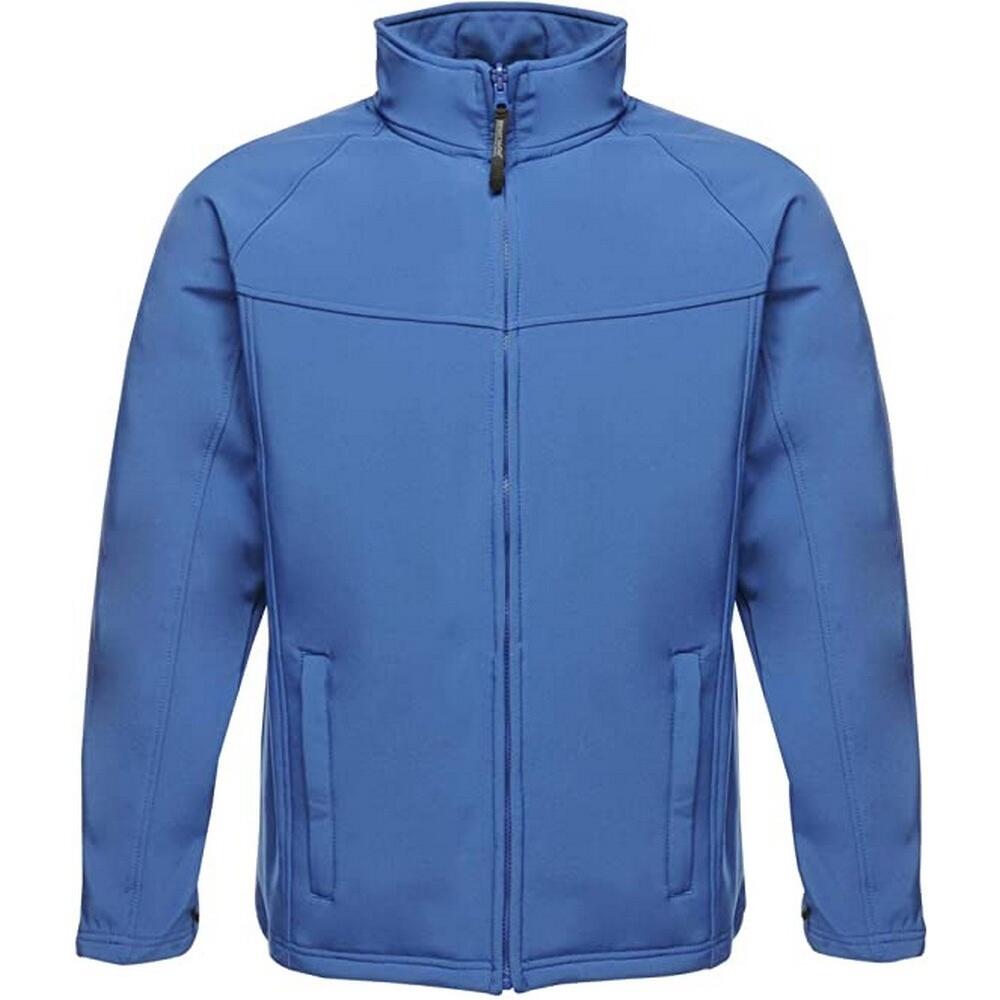 Mens Uproar Soft Shell Jacket (Royal Blue) 1/4
