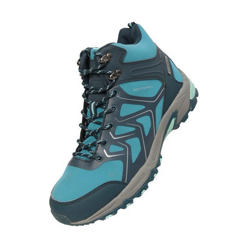 MOUNTAIN WAREHOUSE Womens/Ladies Shadow Softshell Walking Boots (Teal)