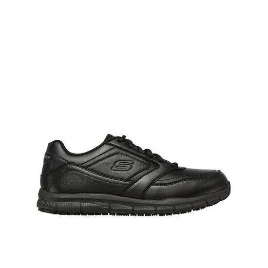 Zapatillas Skechers Hombre Work Relaxed Fit: Nampa SR Negras