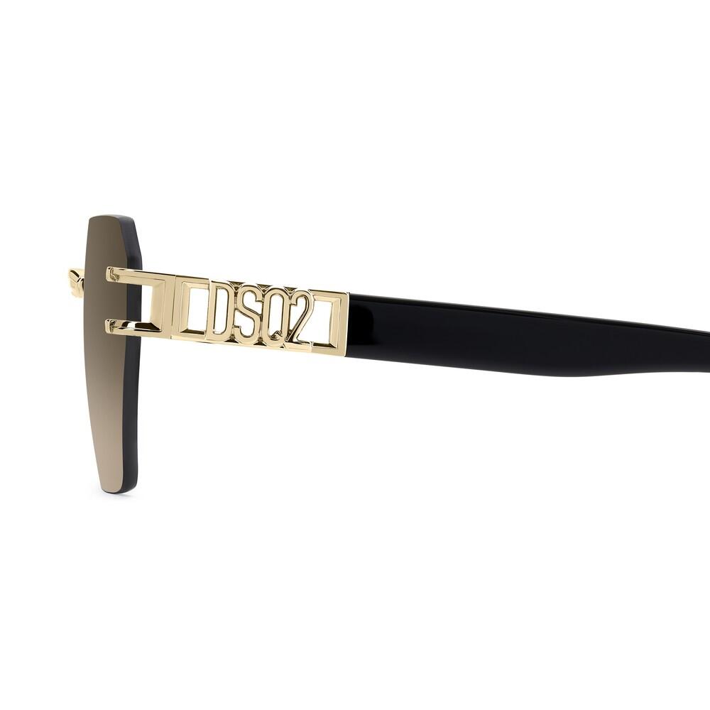 Zonnebril Dsquared2 D2 0173/S J5G HA van Metaal Heren 58 mm 3/4