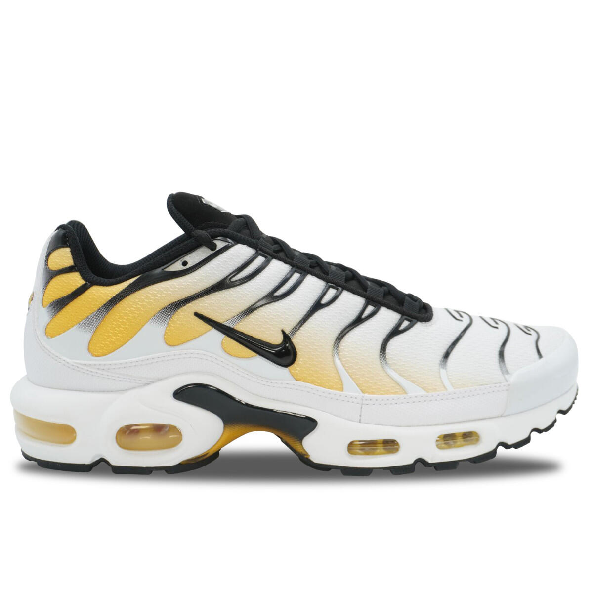 Nike air max plus tn white varsity maize