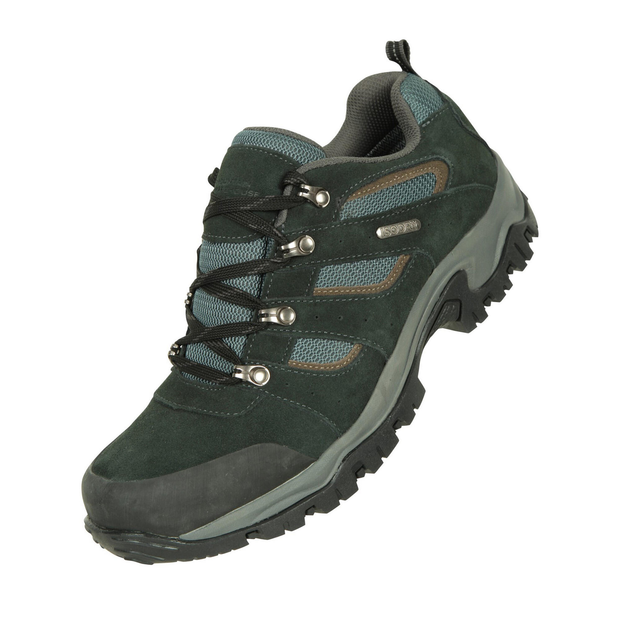 MOUNTAIN WAREHOUSE Scarpe Da Passeggio Pelle Scamosciata Uomo Mountain Warehouse Voyage Nero