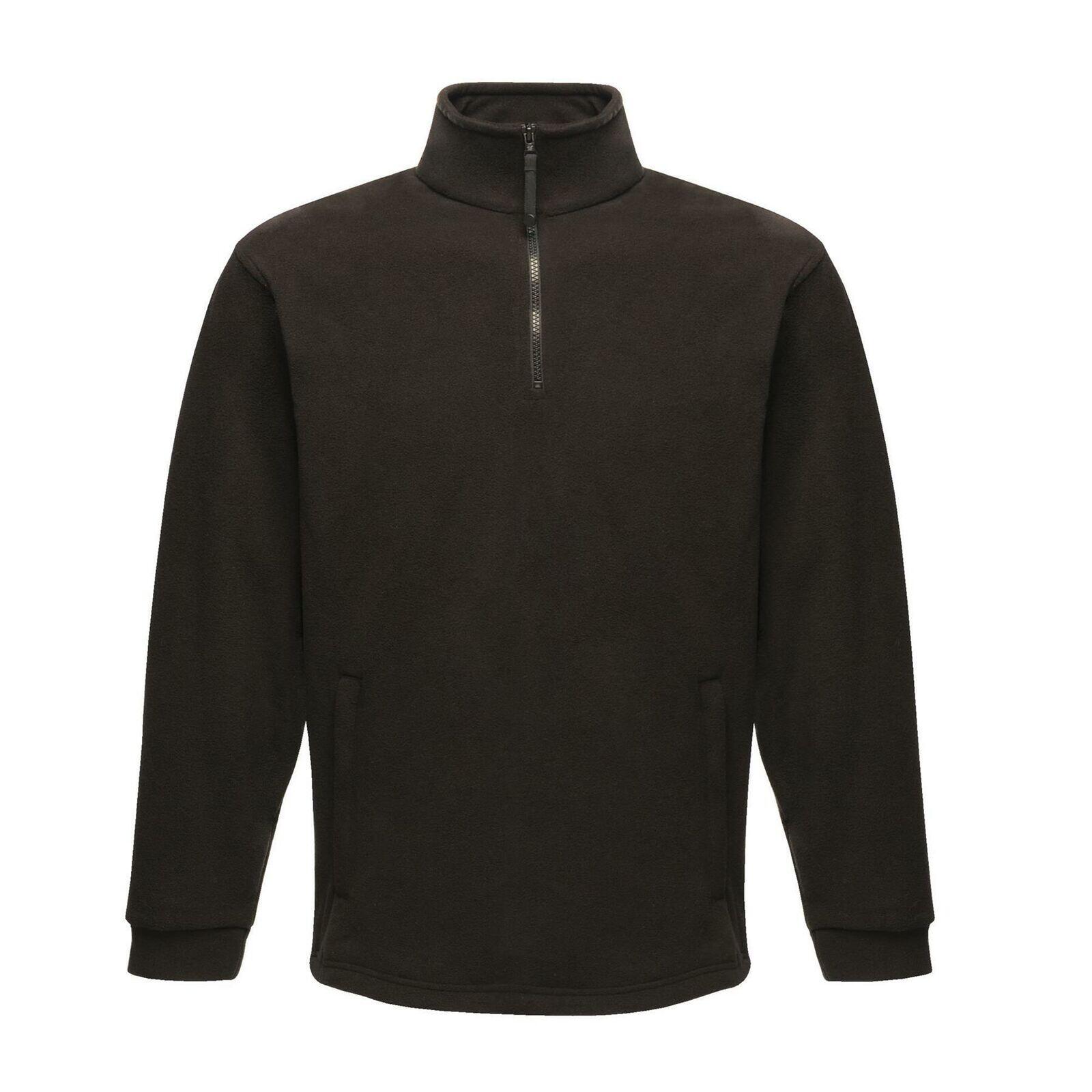 Regatta - Great Outdoors Pull Polaire Unisexe Thor Overhead Half Zip Antipill Fleece (170 - Polaire - Noir - 56 3xl - Decathlon