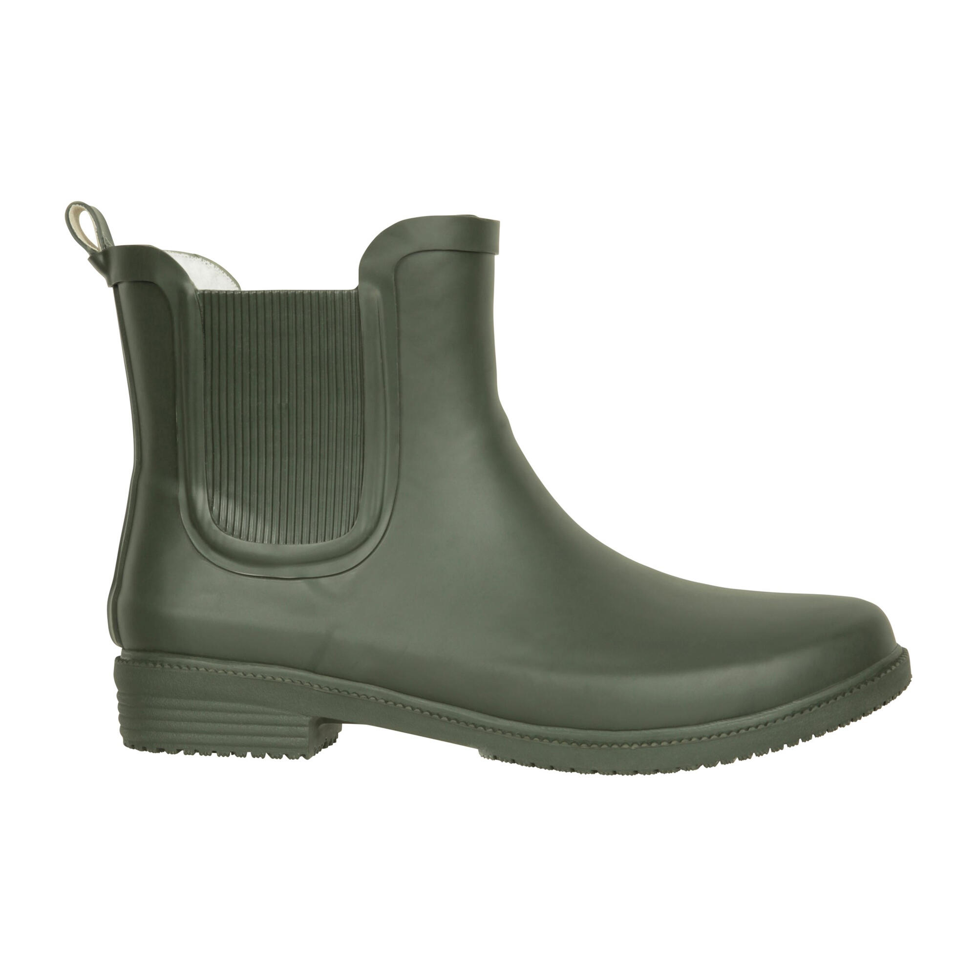 Bottes De Pluie Femme (Vert Kaki) 4/4