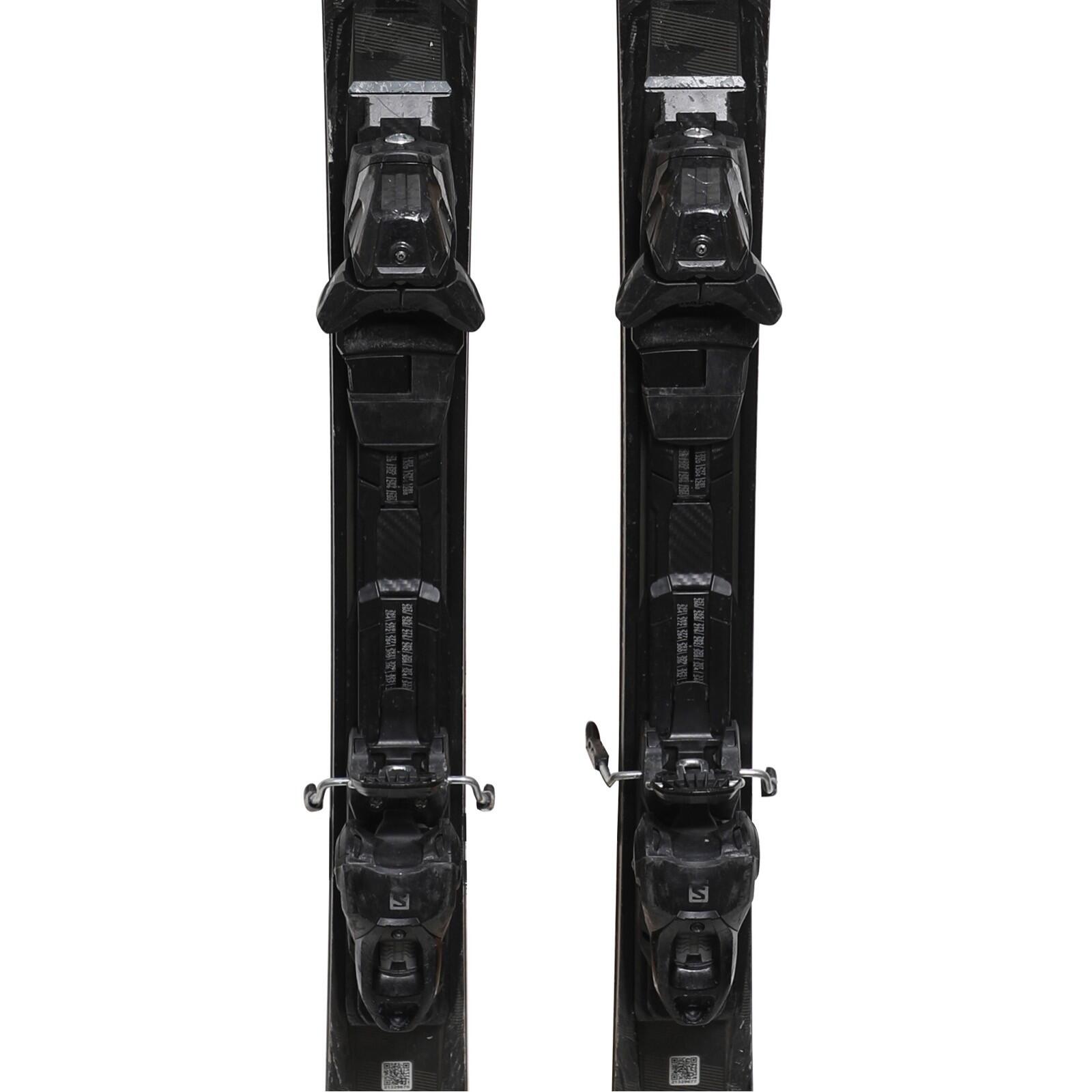 RECONDITIONNE - Ski Salomon S Force Ti 76 + Fixations 3/4