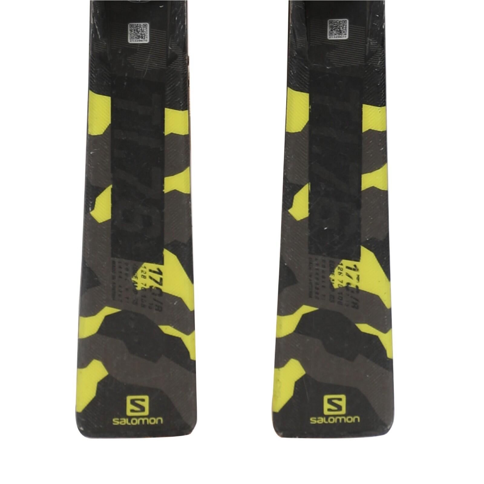 RECONDITIONNE - Ski Salomon S Force Ti 76 + Fixations 4/4