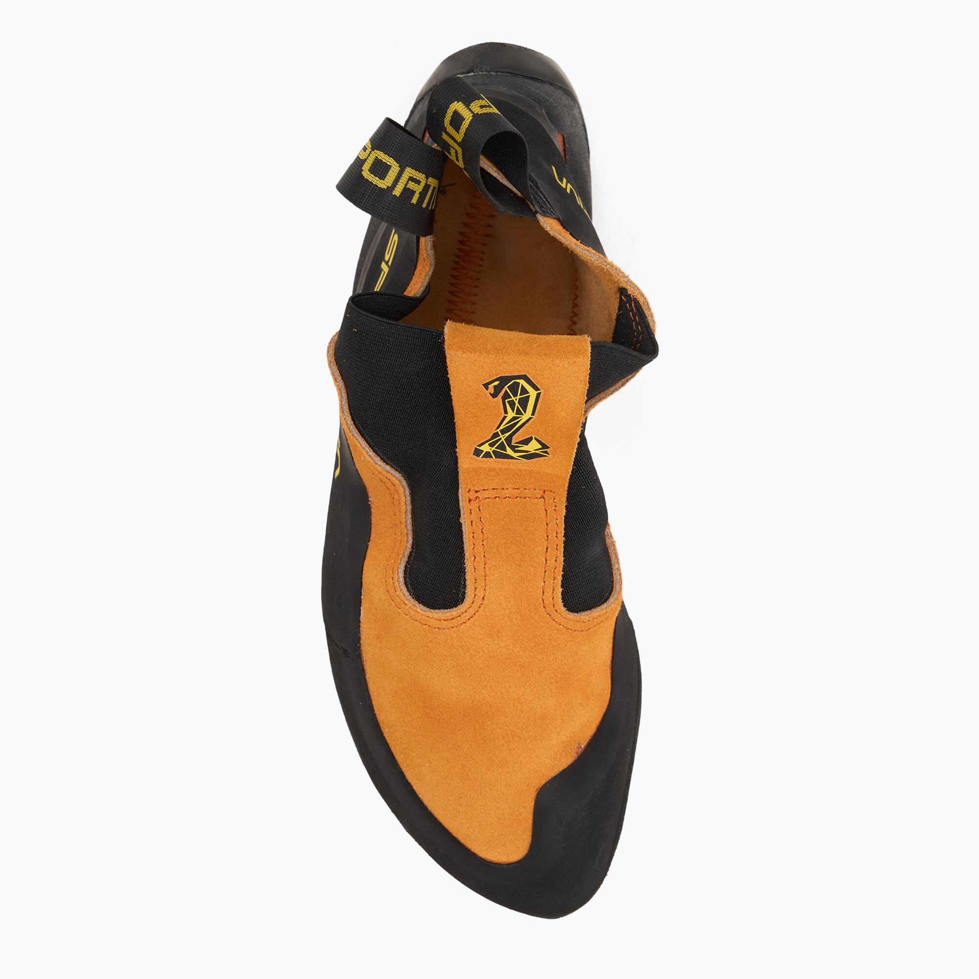 Chausson d’escalade La Sportiva Cobra orange, Vibram XS Grip2 3,5mm 5/5