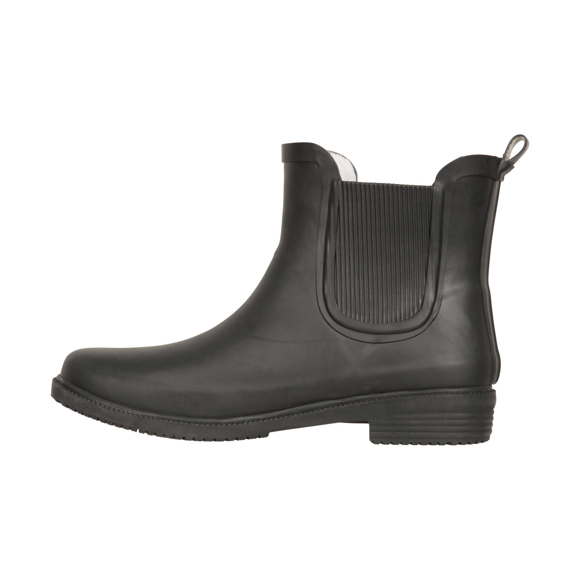 Womens/Ladies Winter Wellington Boots (Black) 3/4