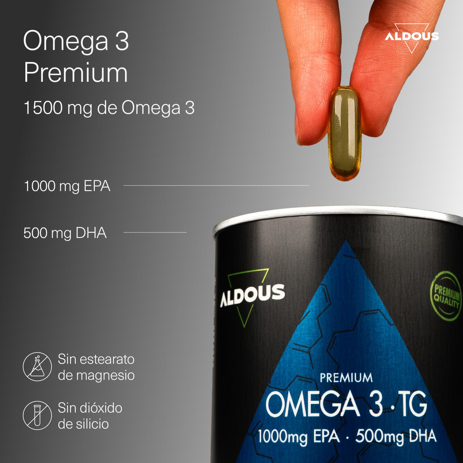 Omega 3 Capsulas Premium - 150 Cápsulas 2/6