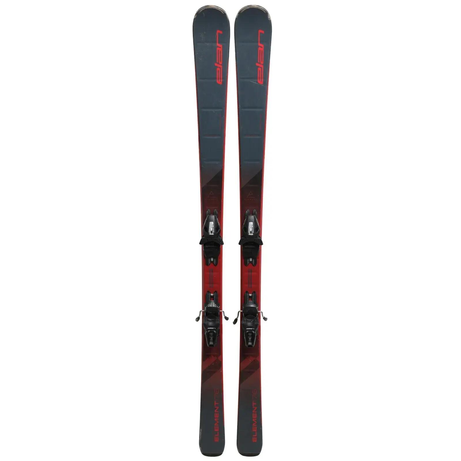 RECONDITIONNE - Ski Elan Element 76 + Fixations 2/4