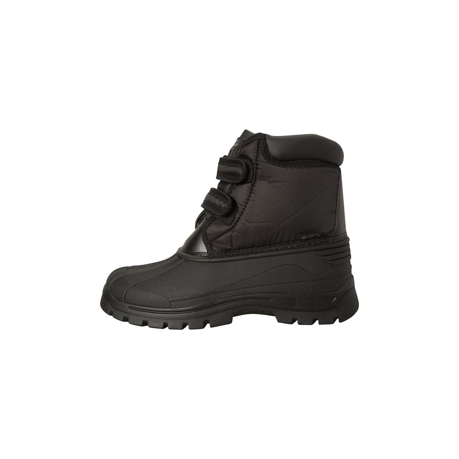 Womens/Ladies Grit Wellington Boots (Black) 3/4