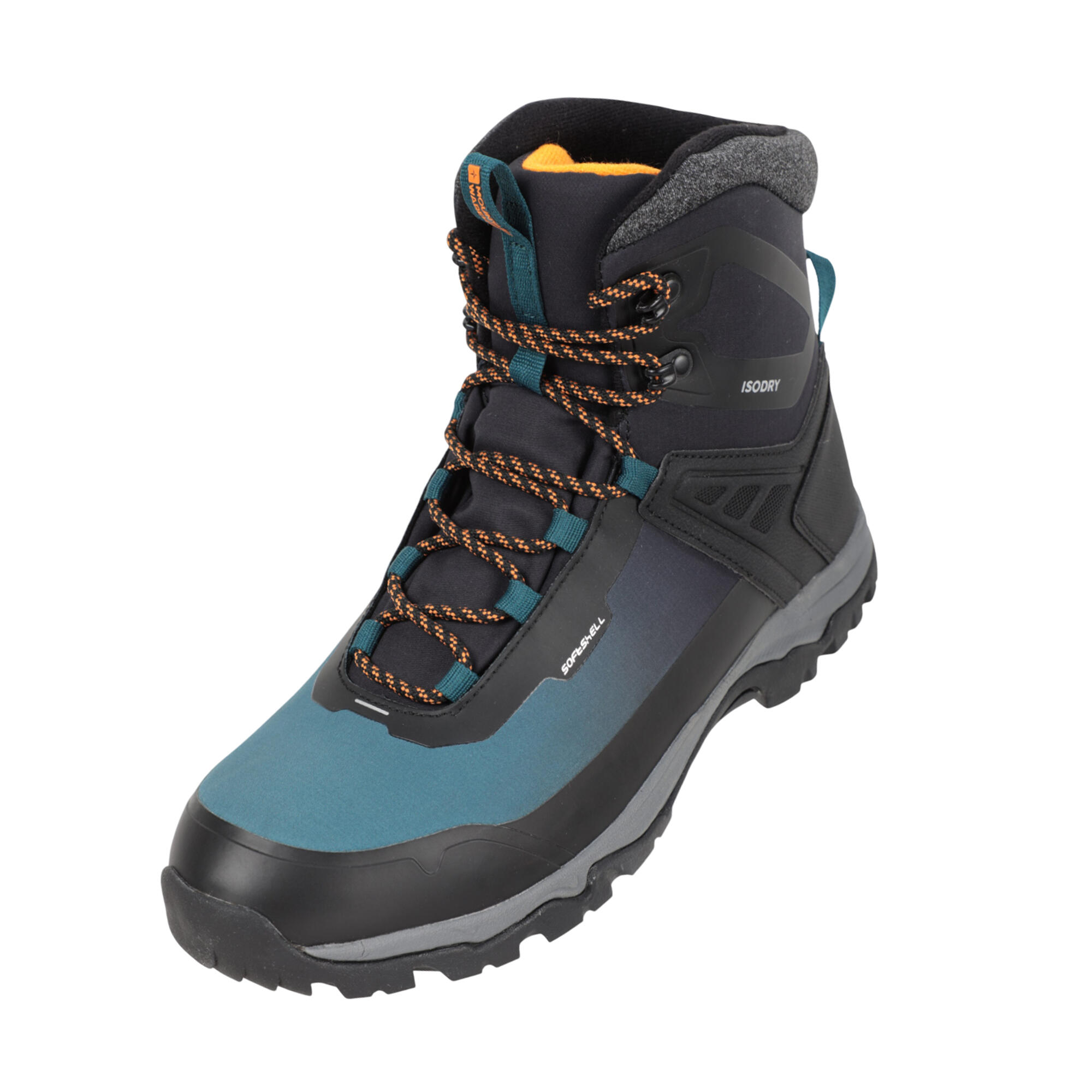 MOUNTAIN WAREHOUSE Mens Polar Extreme Softshell Waterproof Boots (Black)
