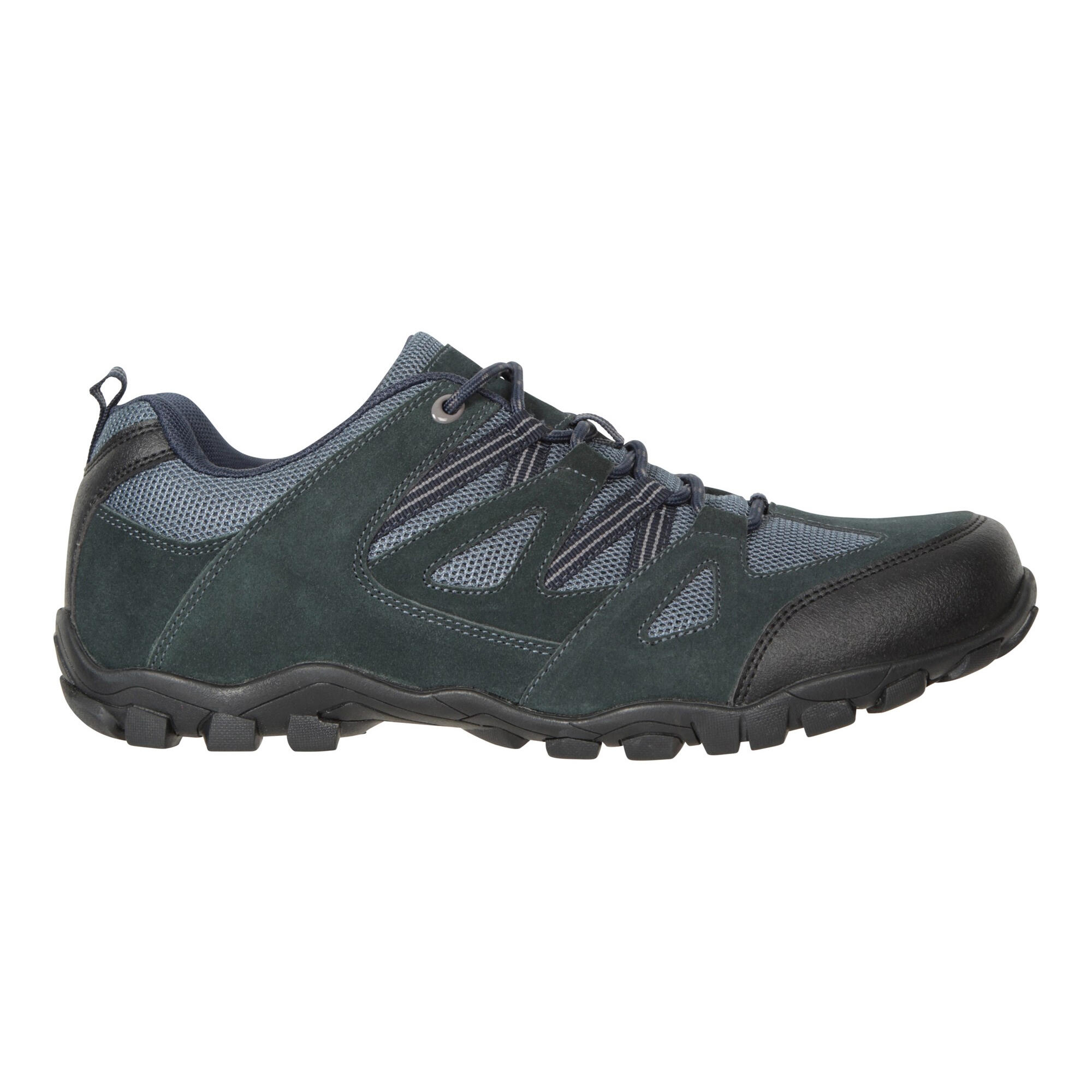 Scarpe Da Passeggio Pelle Scamosciata Uomo Mountain Warehouse Outdoor III Blu 4/4