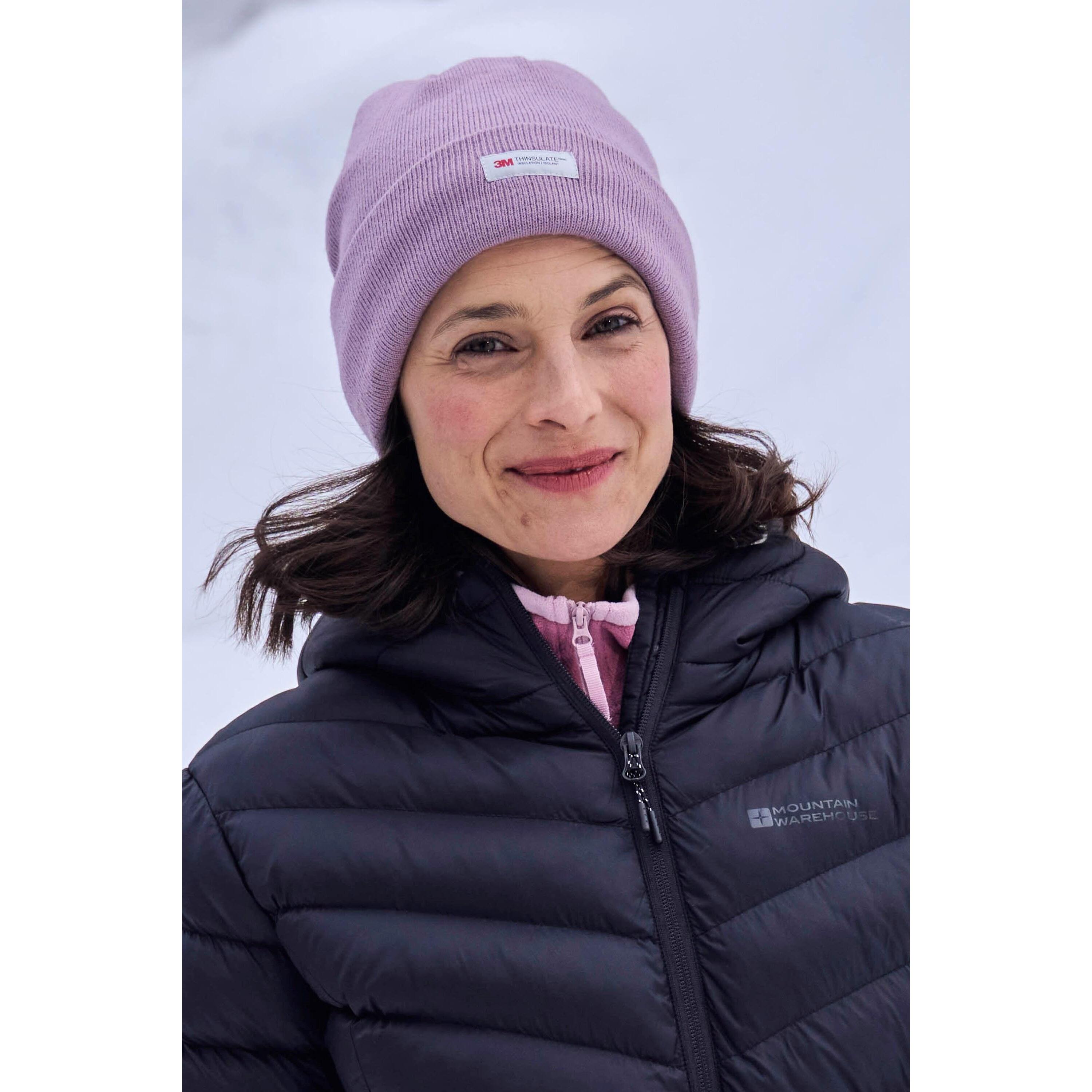MOUNTAIN WAREHOUSE Womens/Ladies Knitted Thinsulate Beanie (Lilac)