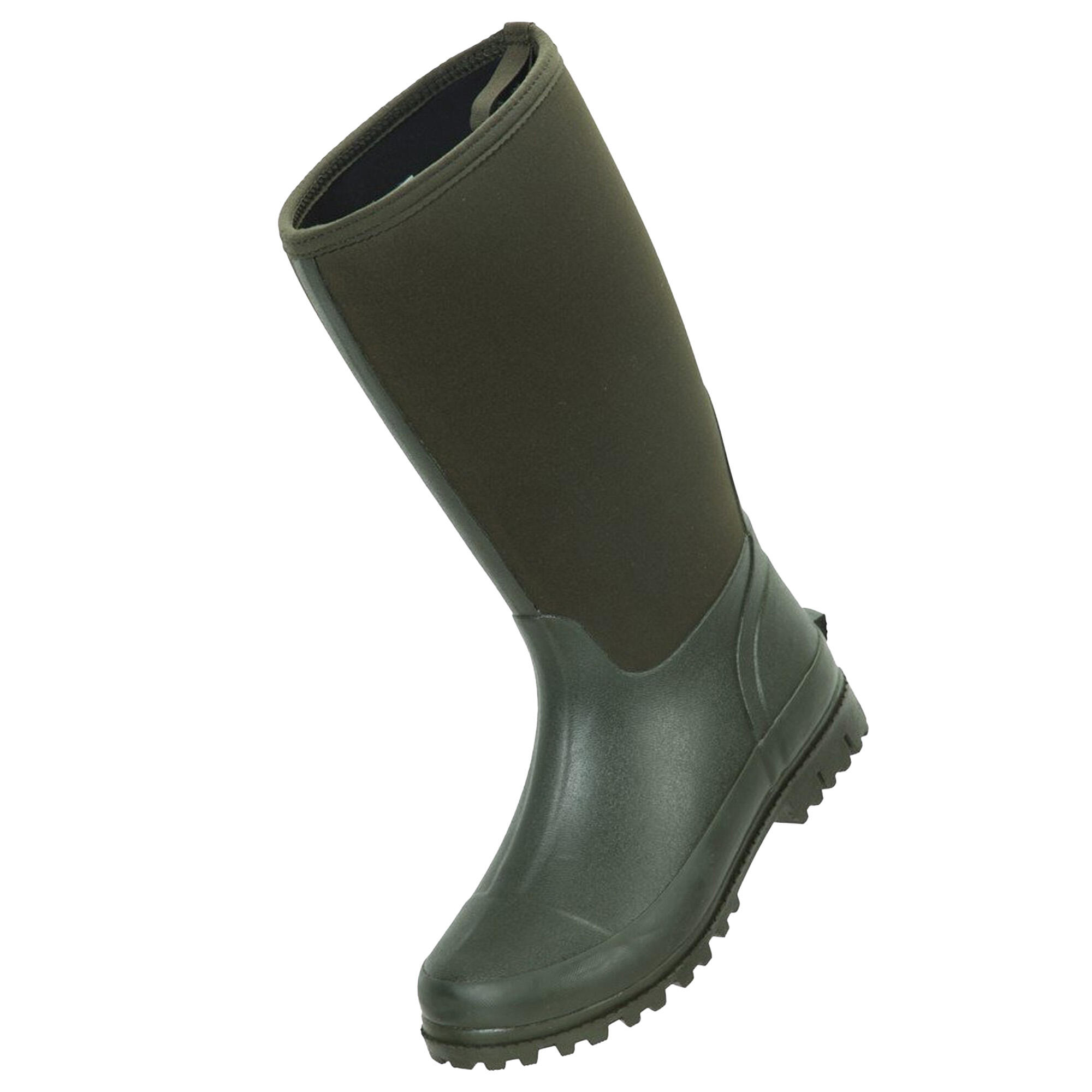 MOUNTAIN WAREHOUSE Womens/Ladies Mucker Wellington Boots (Khaki)